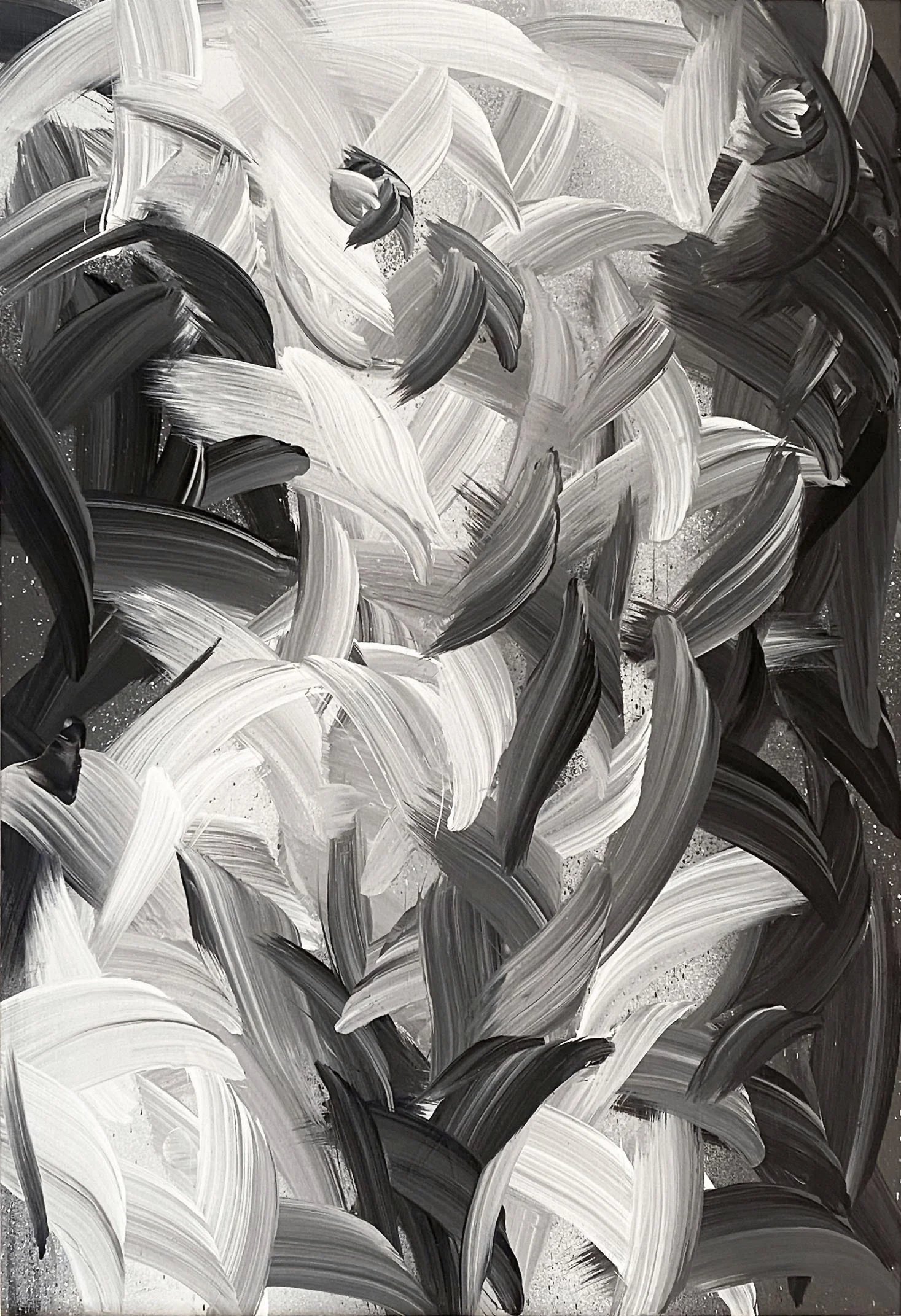 ‘Shadow Dancer’ 80x55cm, Acrylic Paint on Board