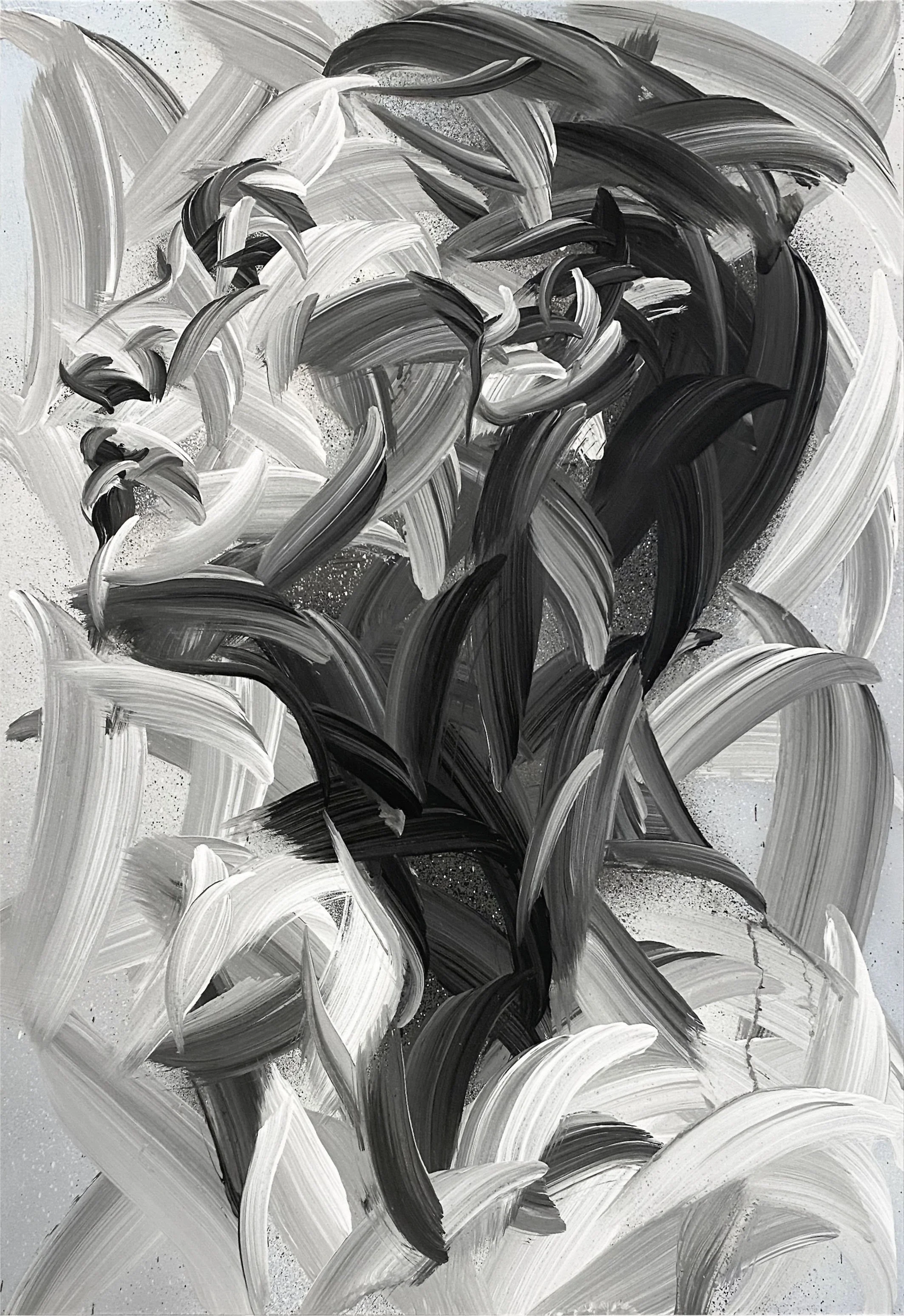 'Finding The Light' 80x55cm, Acrylic Paint on Board