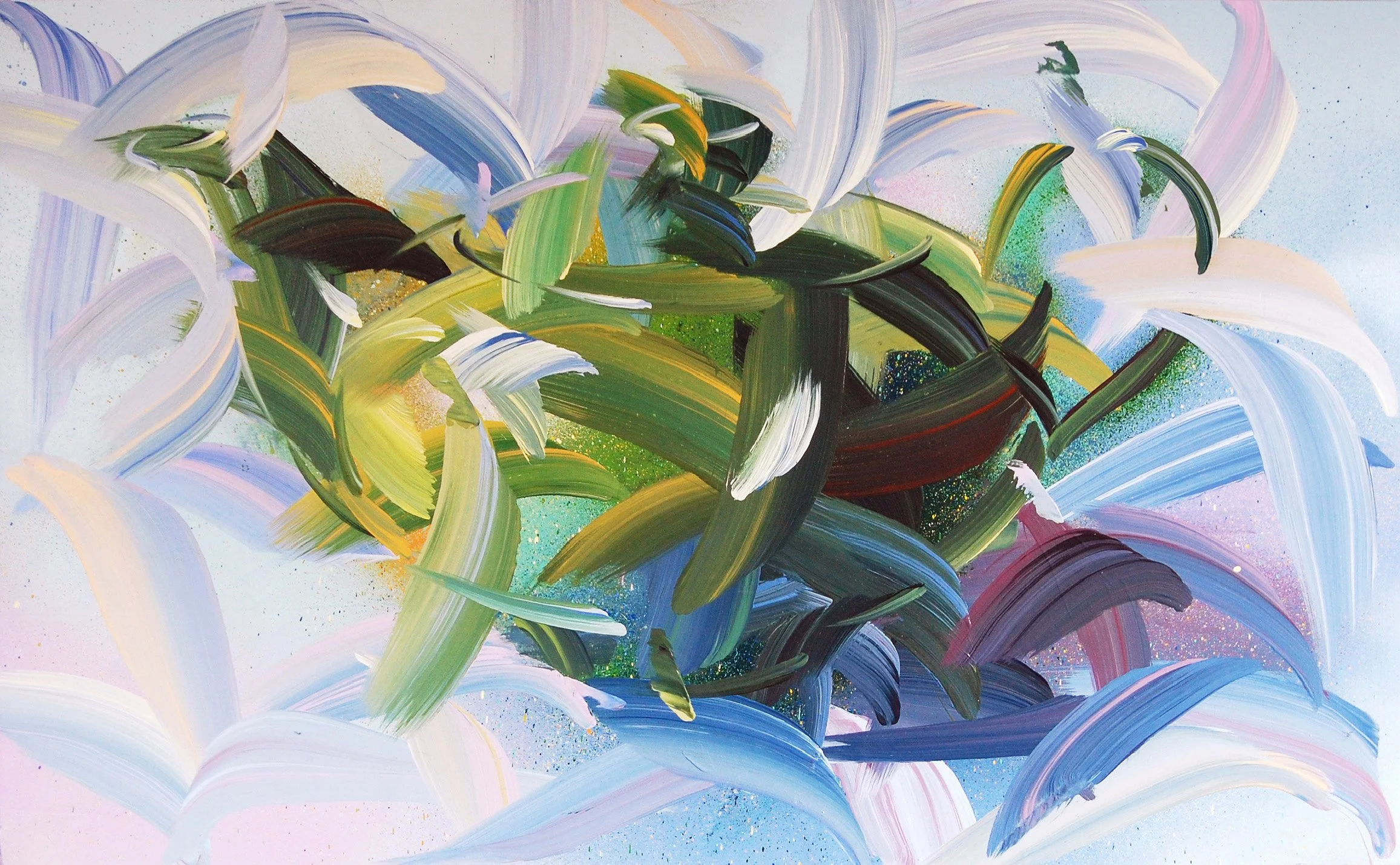 'Green Teapot' 94x58cm