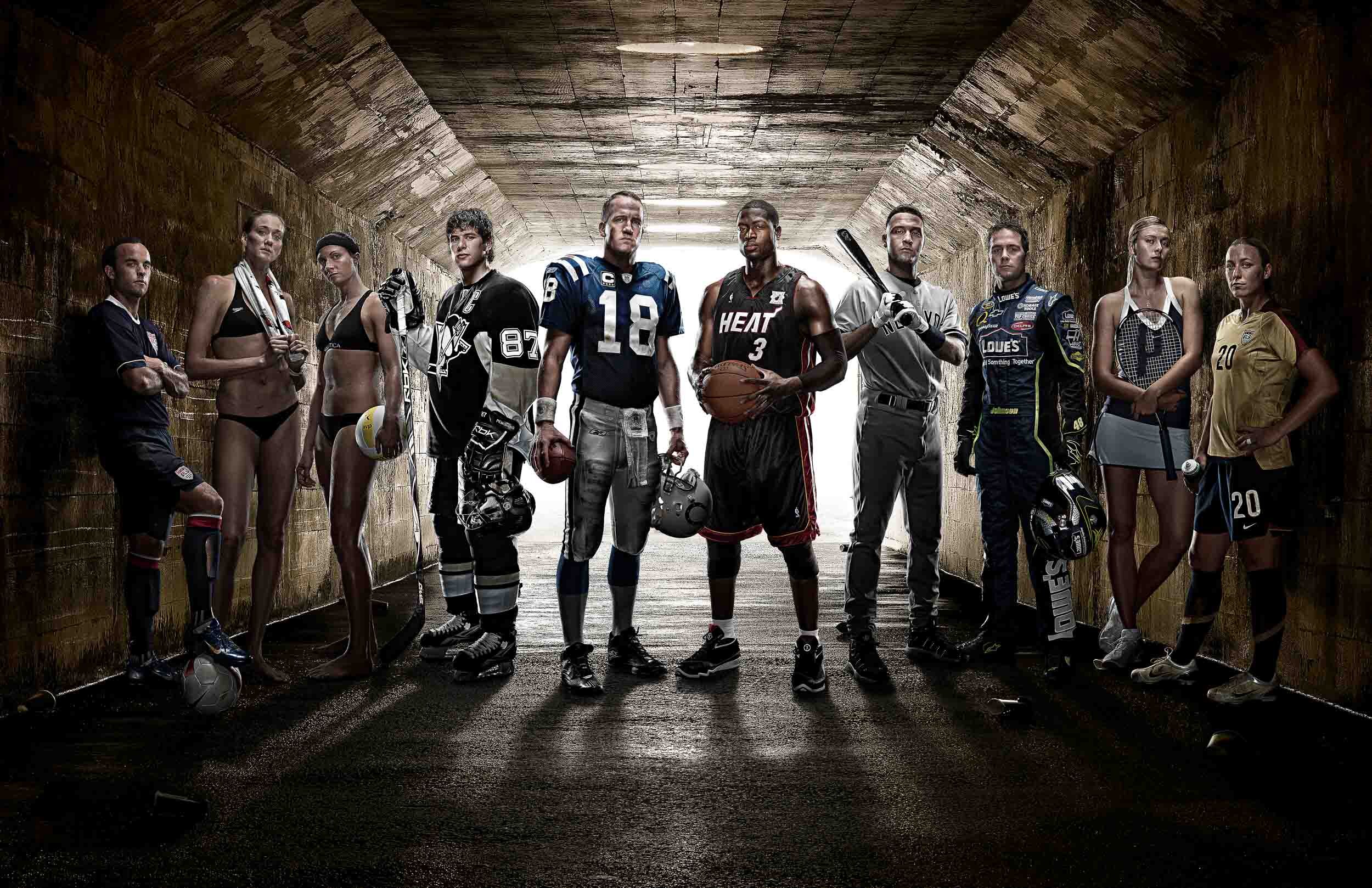 Professional Athletes Campaign © 2026 Tim Tadder