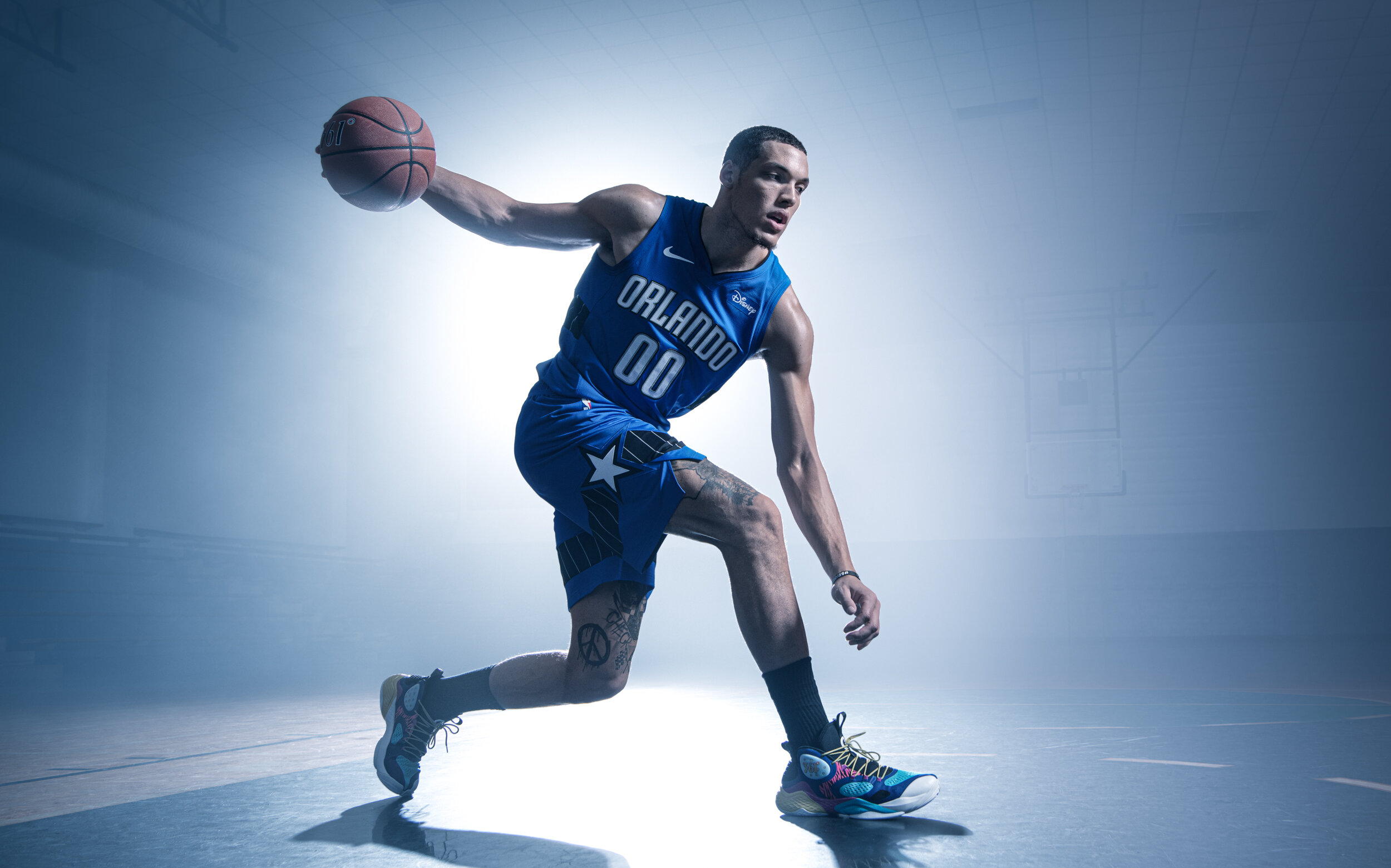 Aaron Gordon 361 China Shoe Launch Tim Tadder Commercial Photography