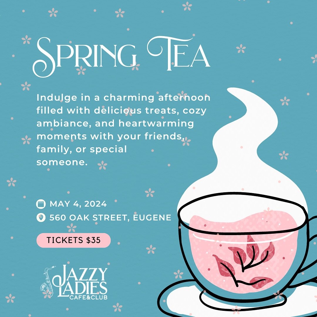 It&rsquo;s not too late to grab your ticket for an elegant afternoon with @jazzyladiescafe! Tea with a flair, you don&rsquo;t want to miss it! 💖🫖🎺

Follow @jazzyladiescafe for more information, oh and to get heart eyes for all those delicious plat