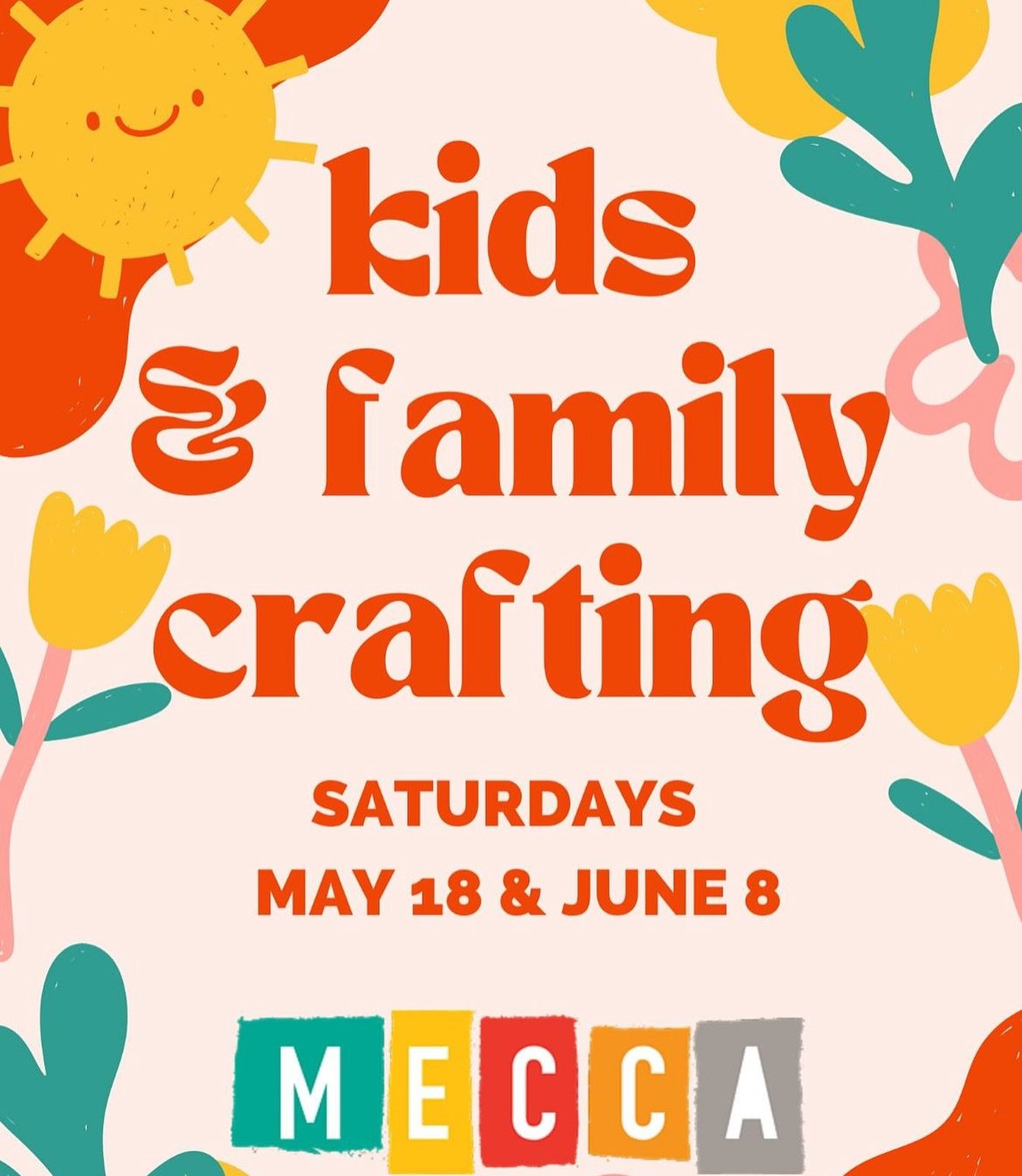 Mark your Calendars, one of @meccaeugene favorite events is happening this weekend! 👏🏽

Early Childhood educator, Nellie Huggins will be in house teaching fun upcycled craft projects, with smaller group options available too. 

Be sure to give @mec