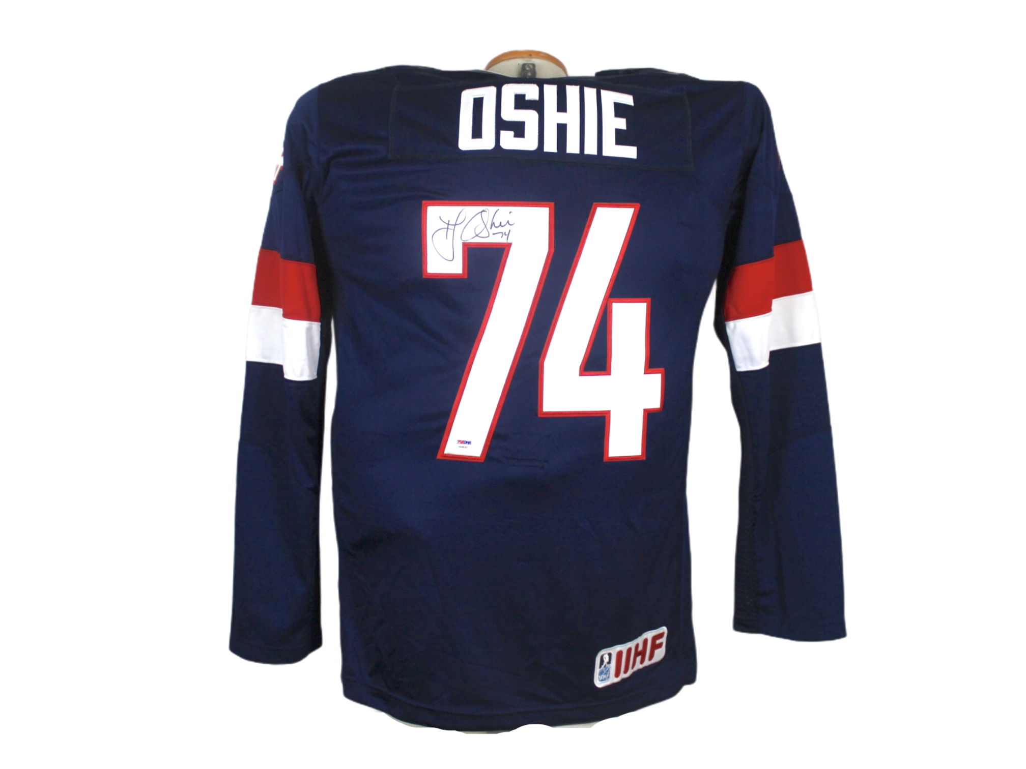 T.J. Oshie Autographed Jersey — Pete's 