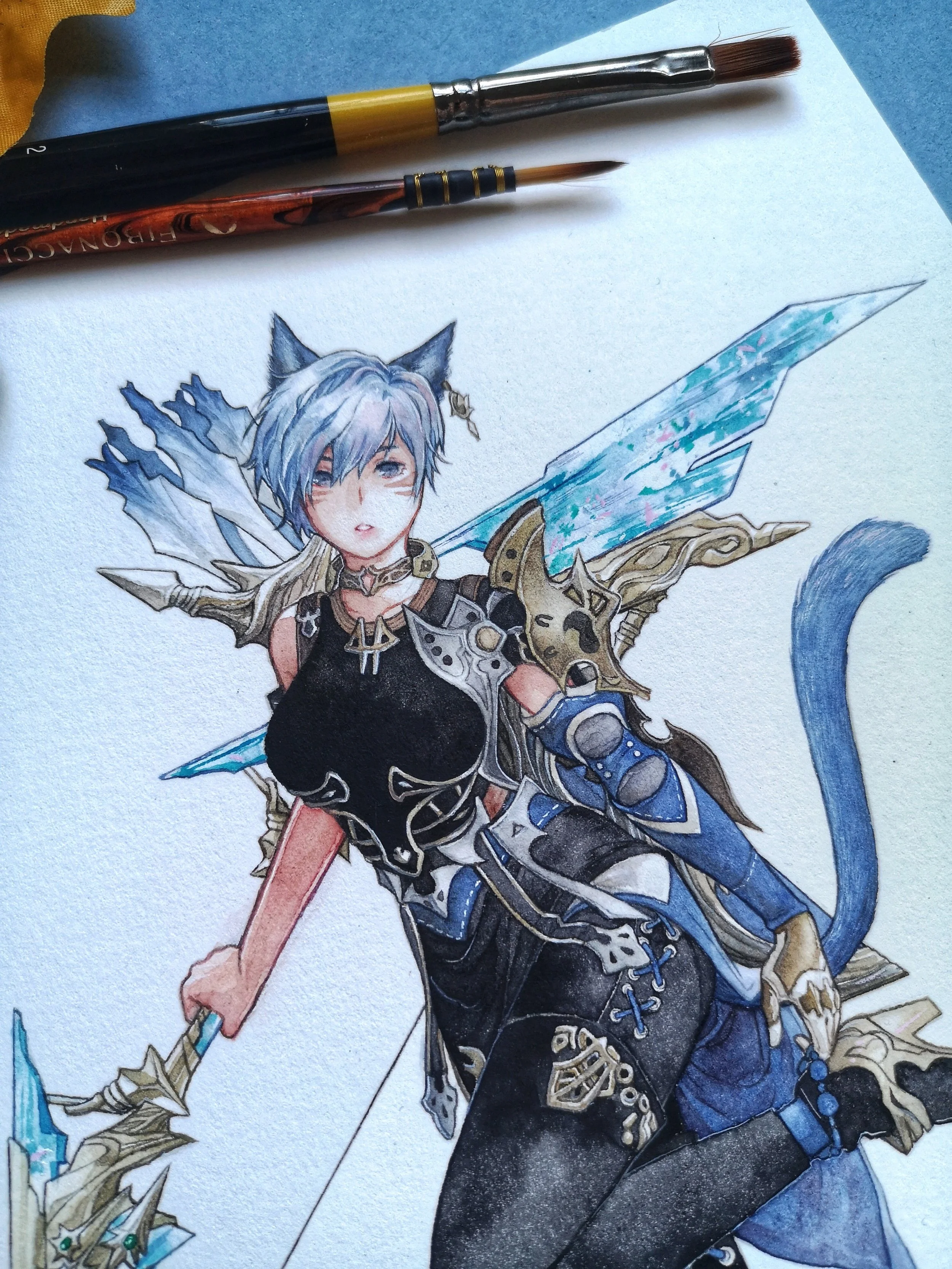 KupoCon Collaboration - commissioned TCG artwork