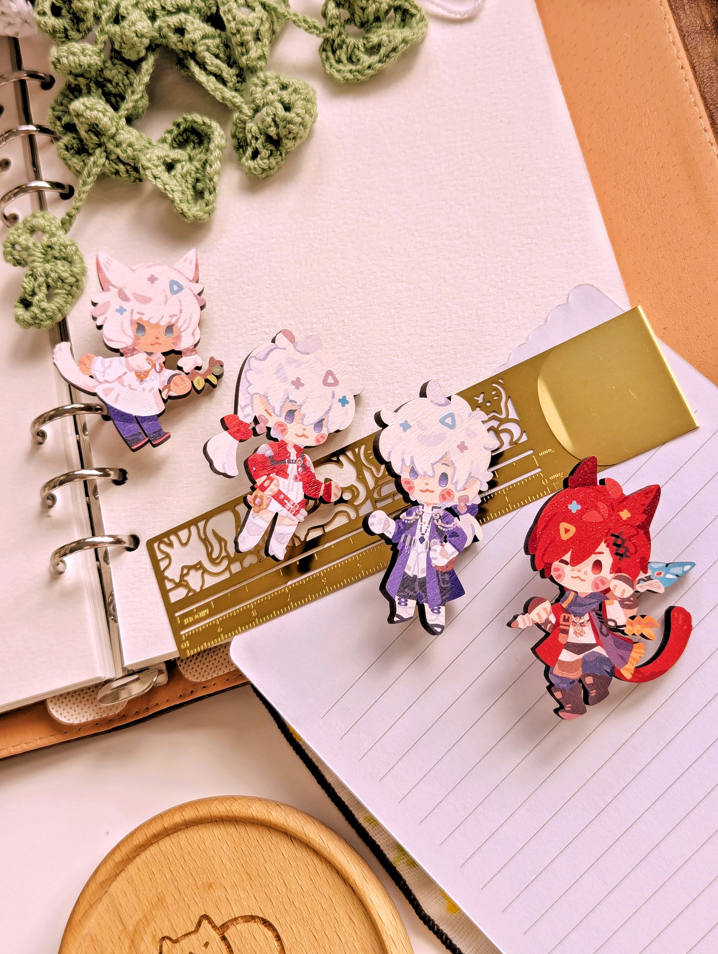 FFXIV Wooden Pin Collection [PRE-ORDER]