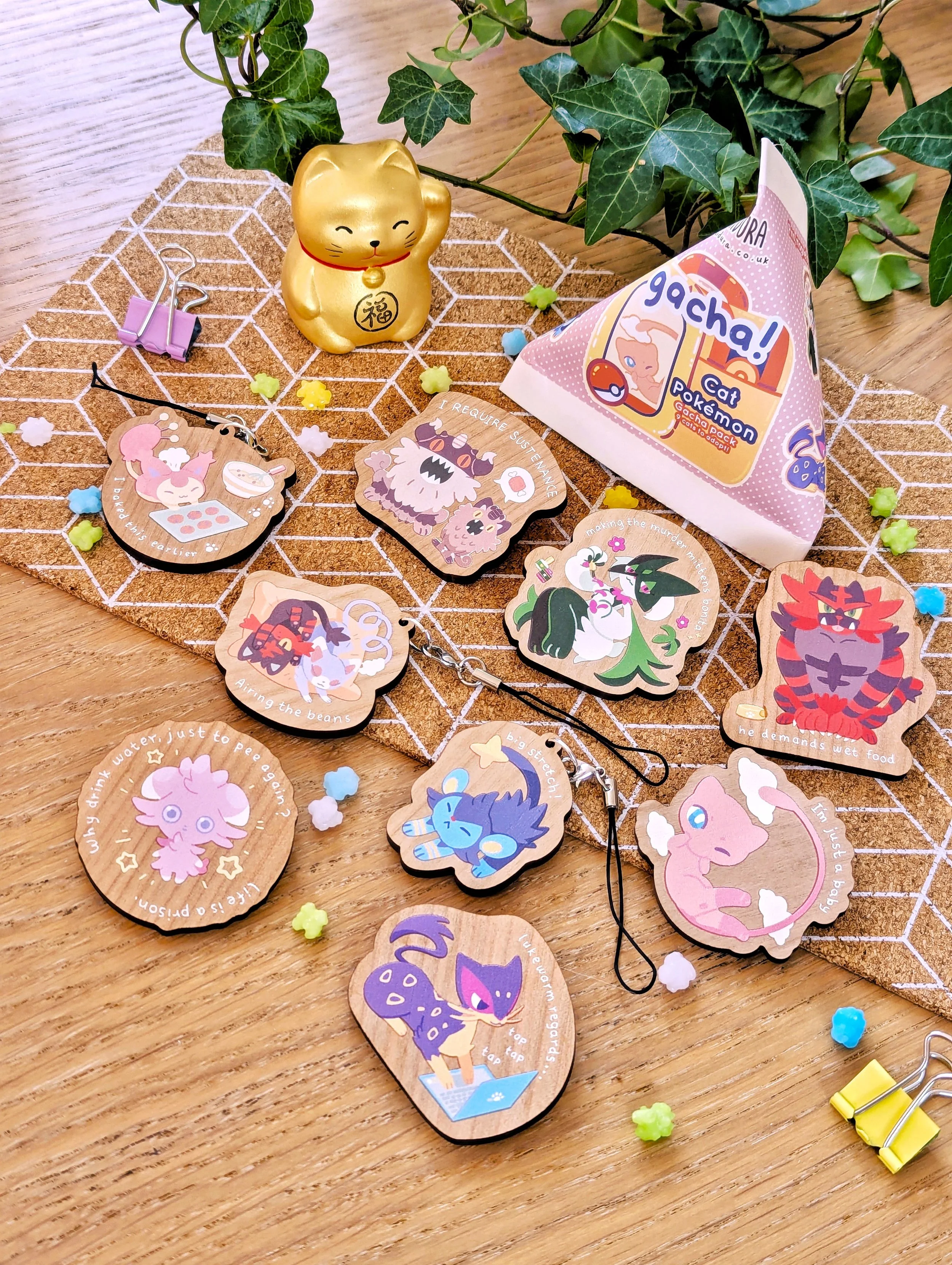 Gacha- inspired goods