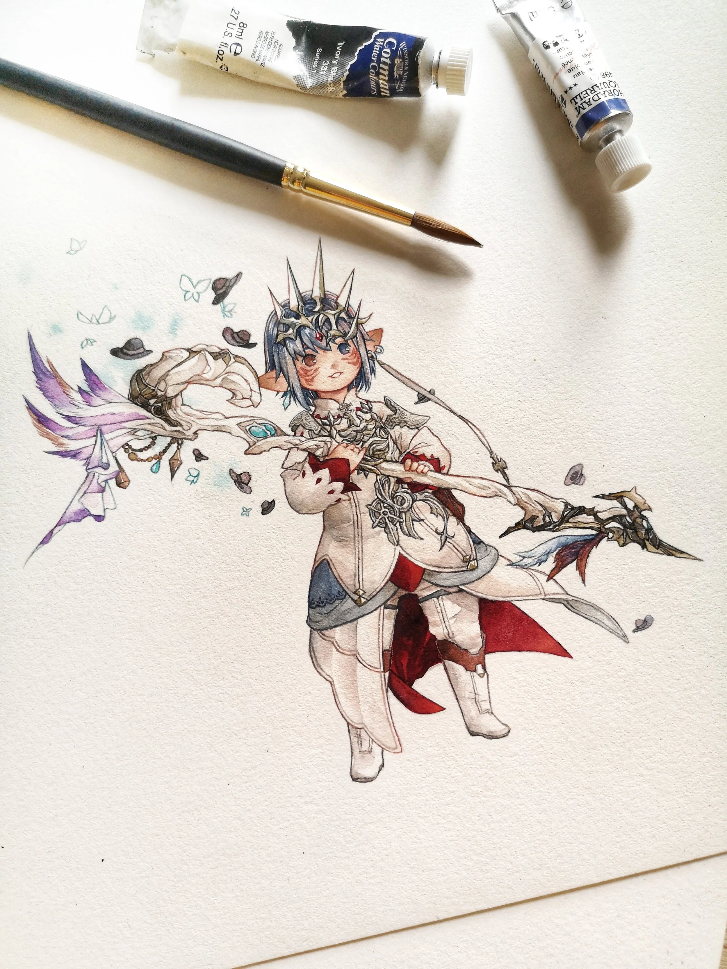 KupoCon Collaboration - commissioned TCG artwork