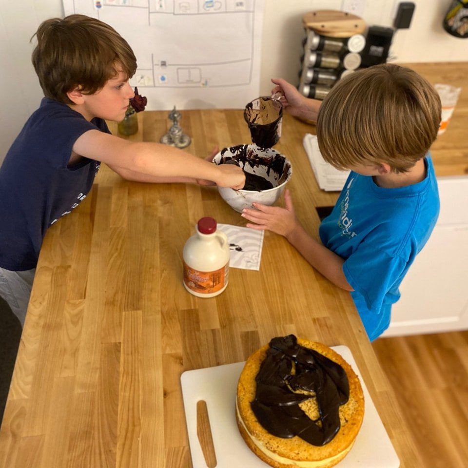 Want to encourage your learner to be more independent? Let them make their own snacks and meals! 

Being hands off and letting children prepare snacks and meals may not be easy, but giving them space to make messes and mistakes teaches them about the