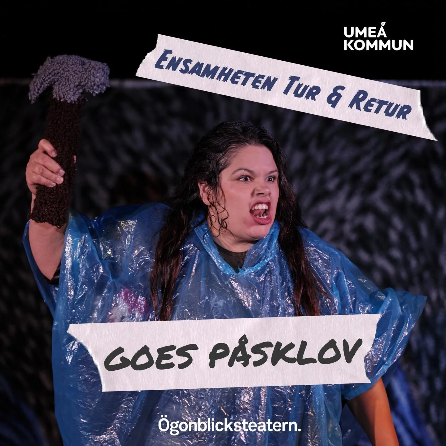 Ingen &auml;r ensam om sin ensamhet!

🐥Gratis f&ouml;rest&auml;llning och samtal med fika f&ouml;r unga fr&aring;n 13&aring;r🐥

🐓8/4 10.30 och 13.30

🐣F&ouml;rst till kvarn! F&ouml;r att s&auml;kra din plats mejla info@ogonblicksteatern.se

Med s
