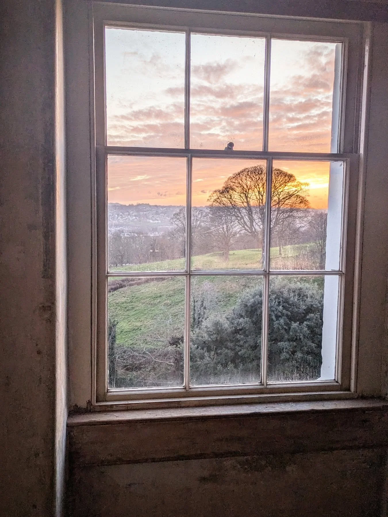 Wonderful sunset at site this evening #architectinbath #thebatharchitect #sunset #theconservationarchitect