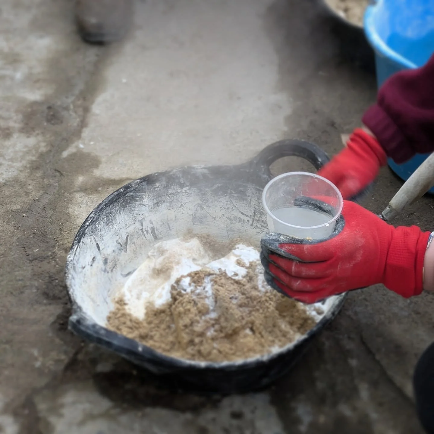 Throwback to last year. I stepped into the world of Cliveden Conservation for an immersive hot lime mix workshop.

Being surrounded by master craftspeople and restorers&mdash;not to mention a stunning Roman mosaic&mdash;was a powerful reminder of why