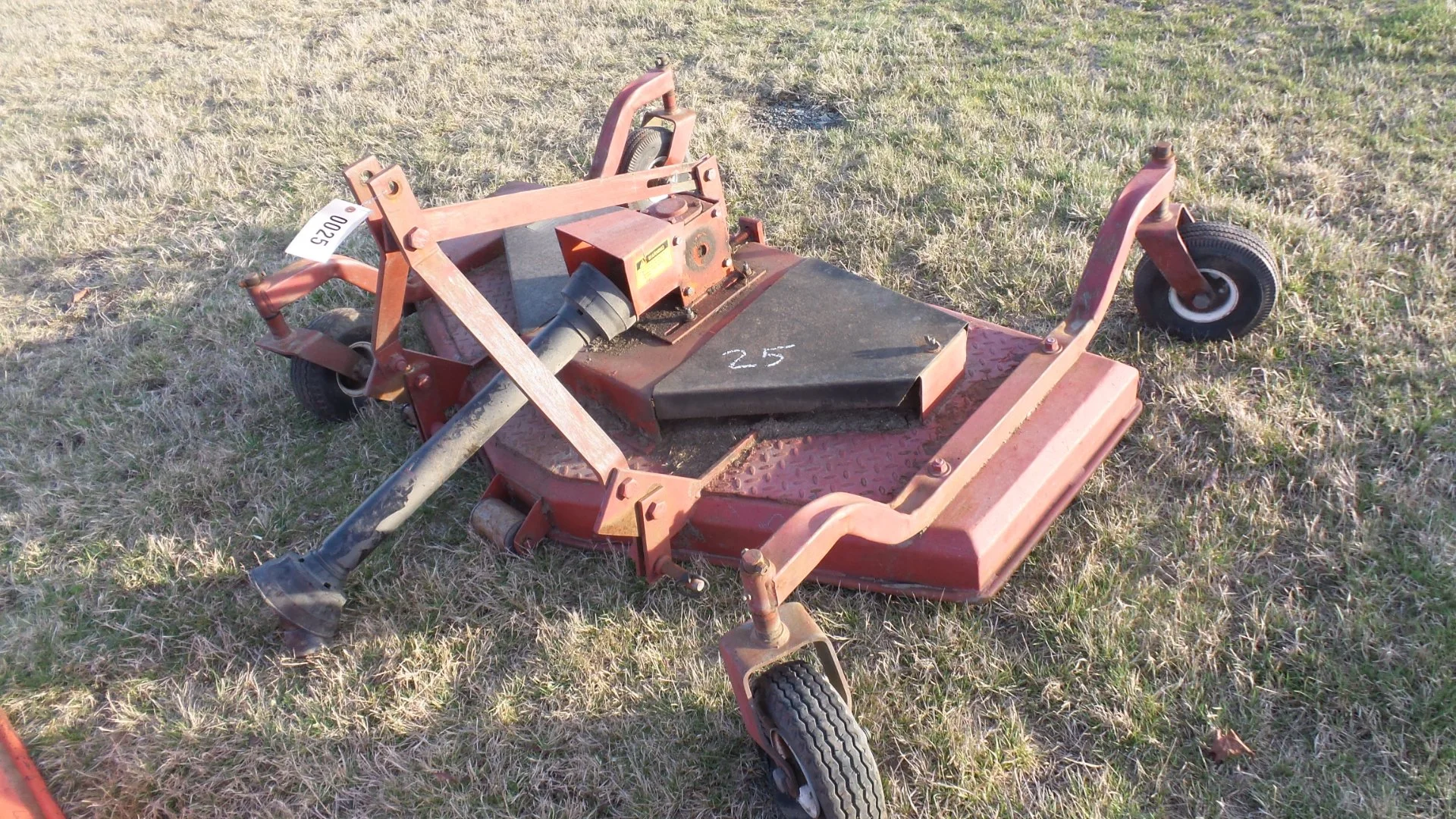 4' Finish Mower