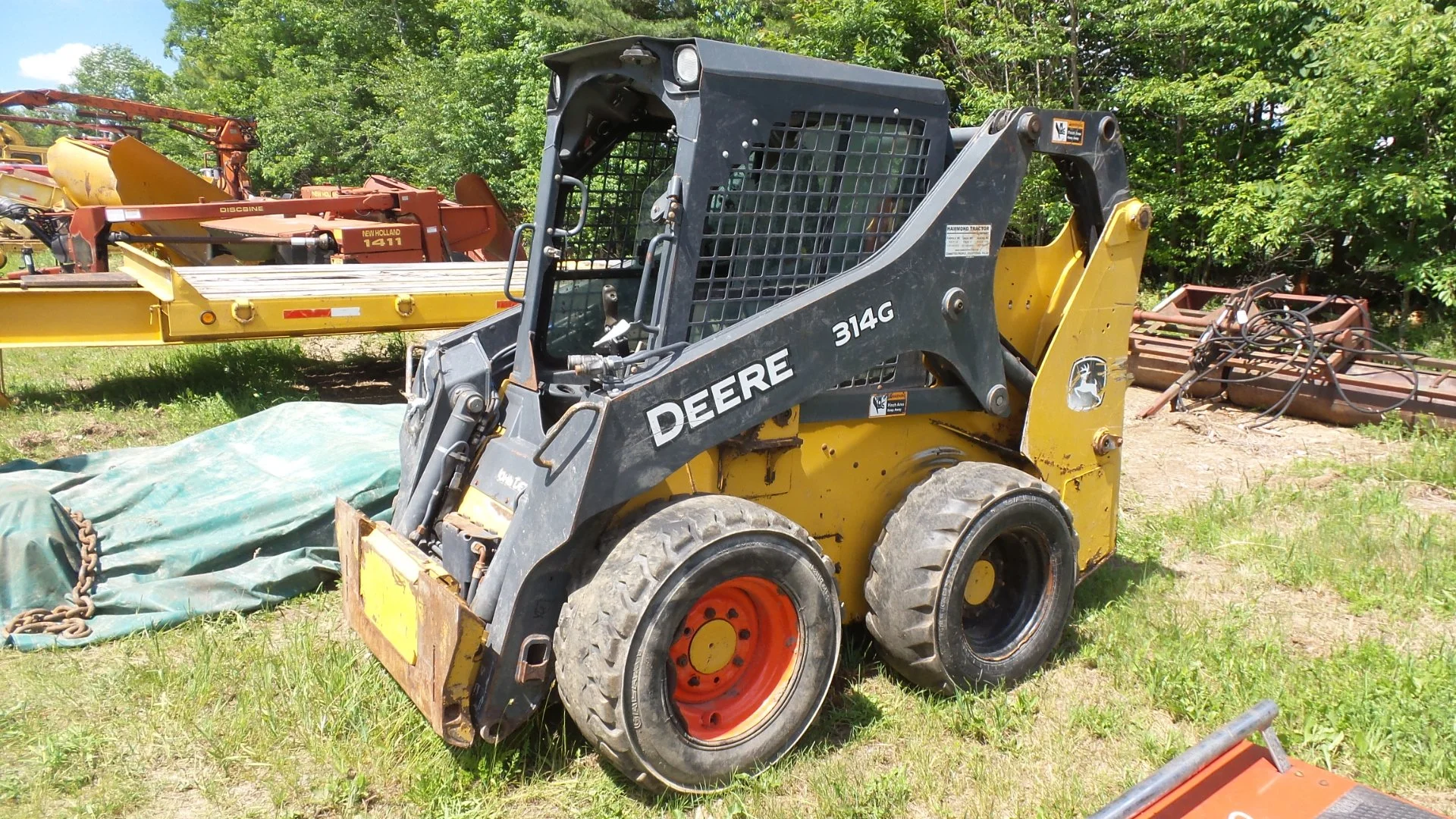 2016 JD 314G Skid Steer