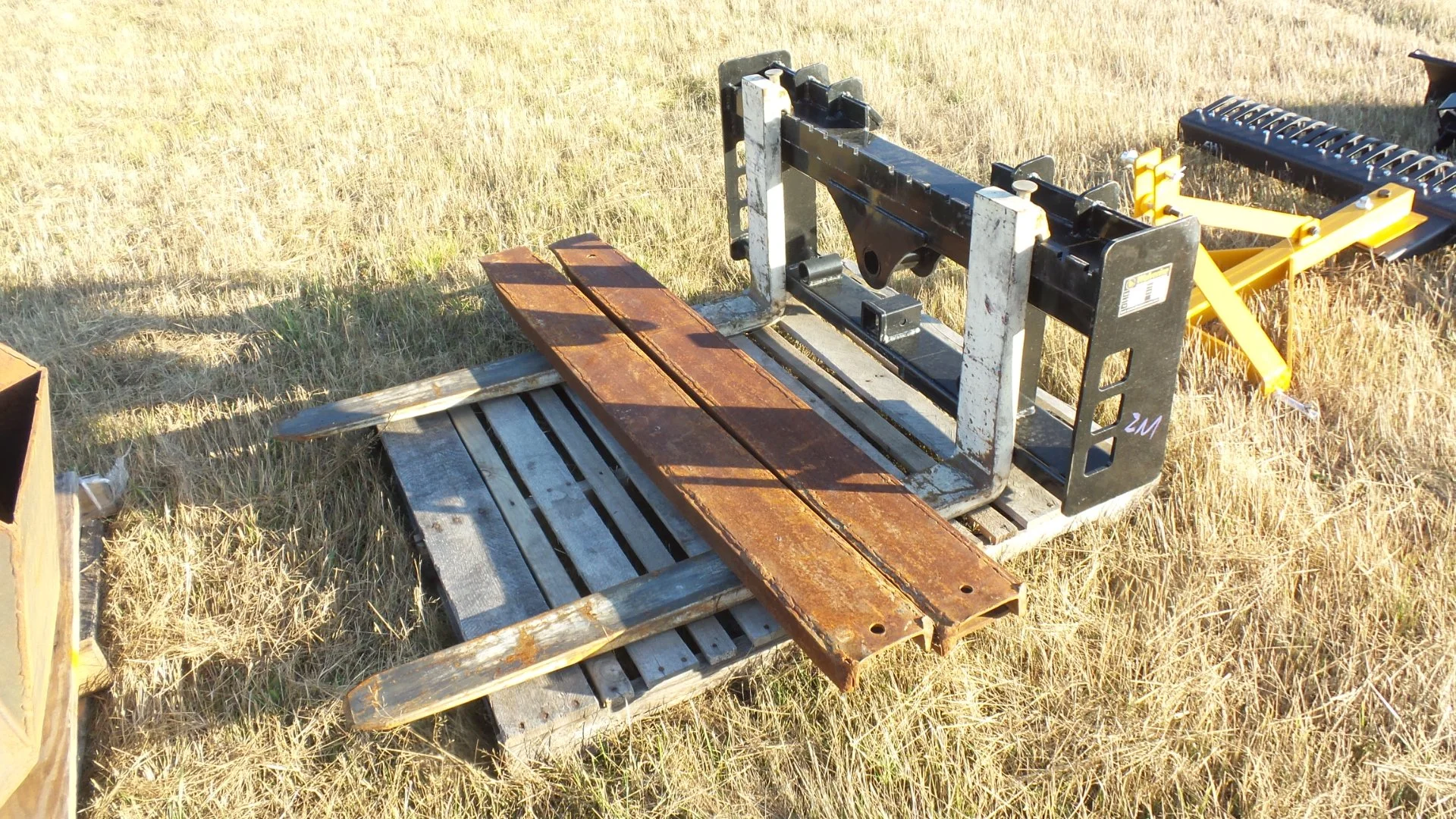 Skid Steer Forks W/Extentions 