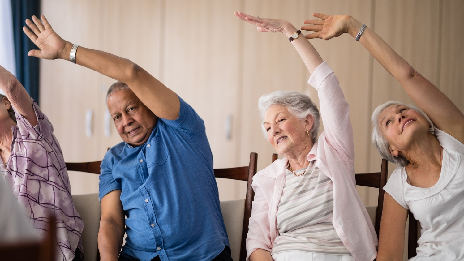 3 Chair Exercises for Seniors to Improve Flexibility — Bluerock Care