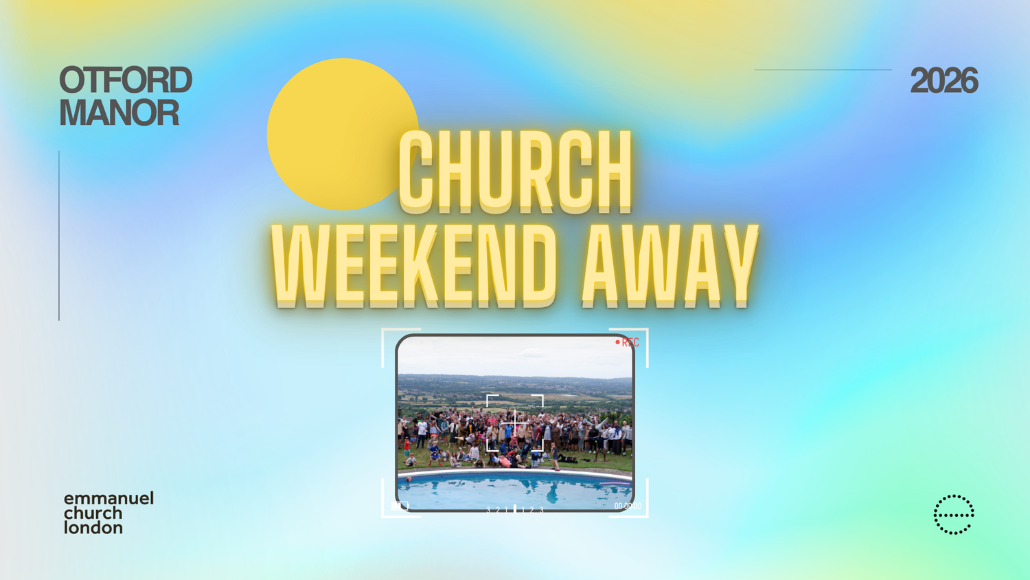 weekend away — Emmanuel Church London