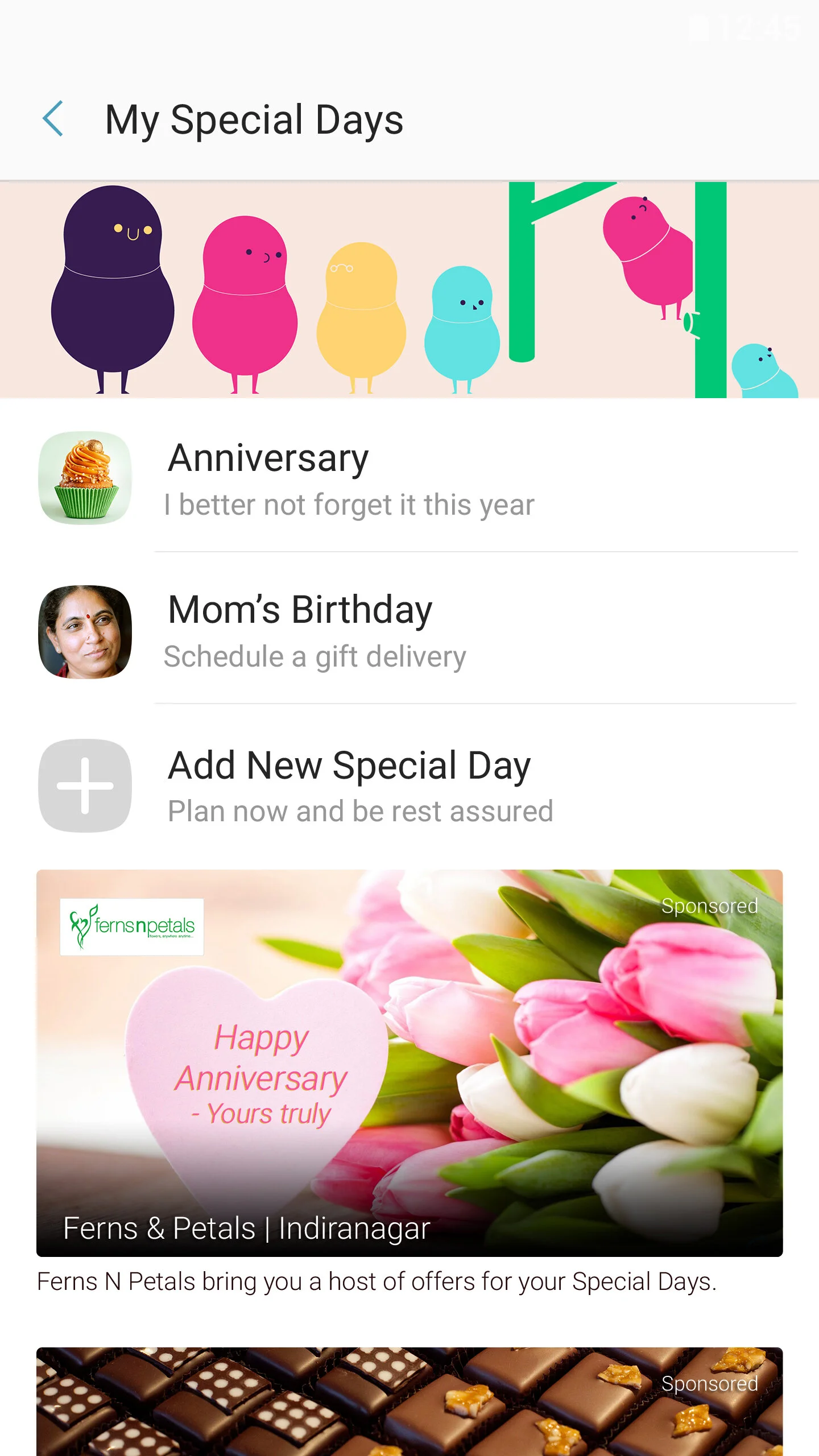 My Special Day Page
