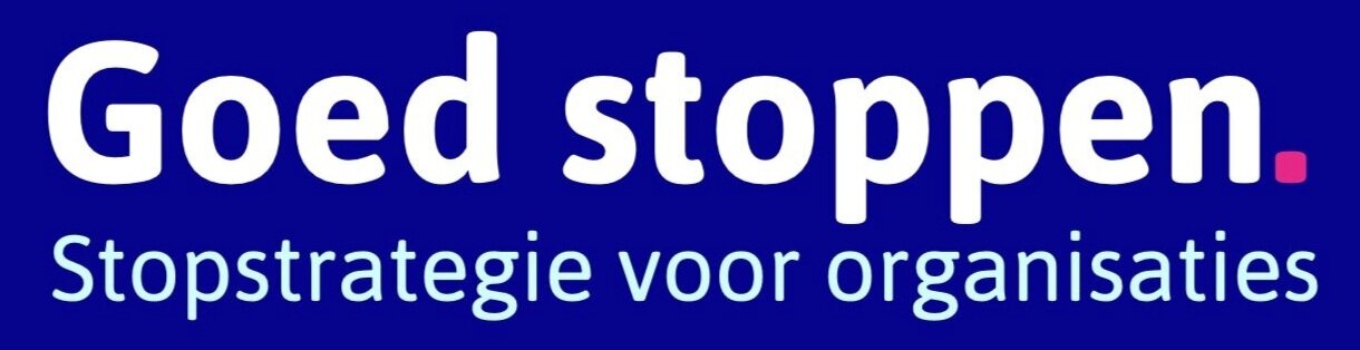 Stop. Stopstrategie voor organisaties