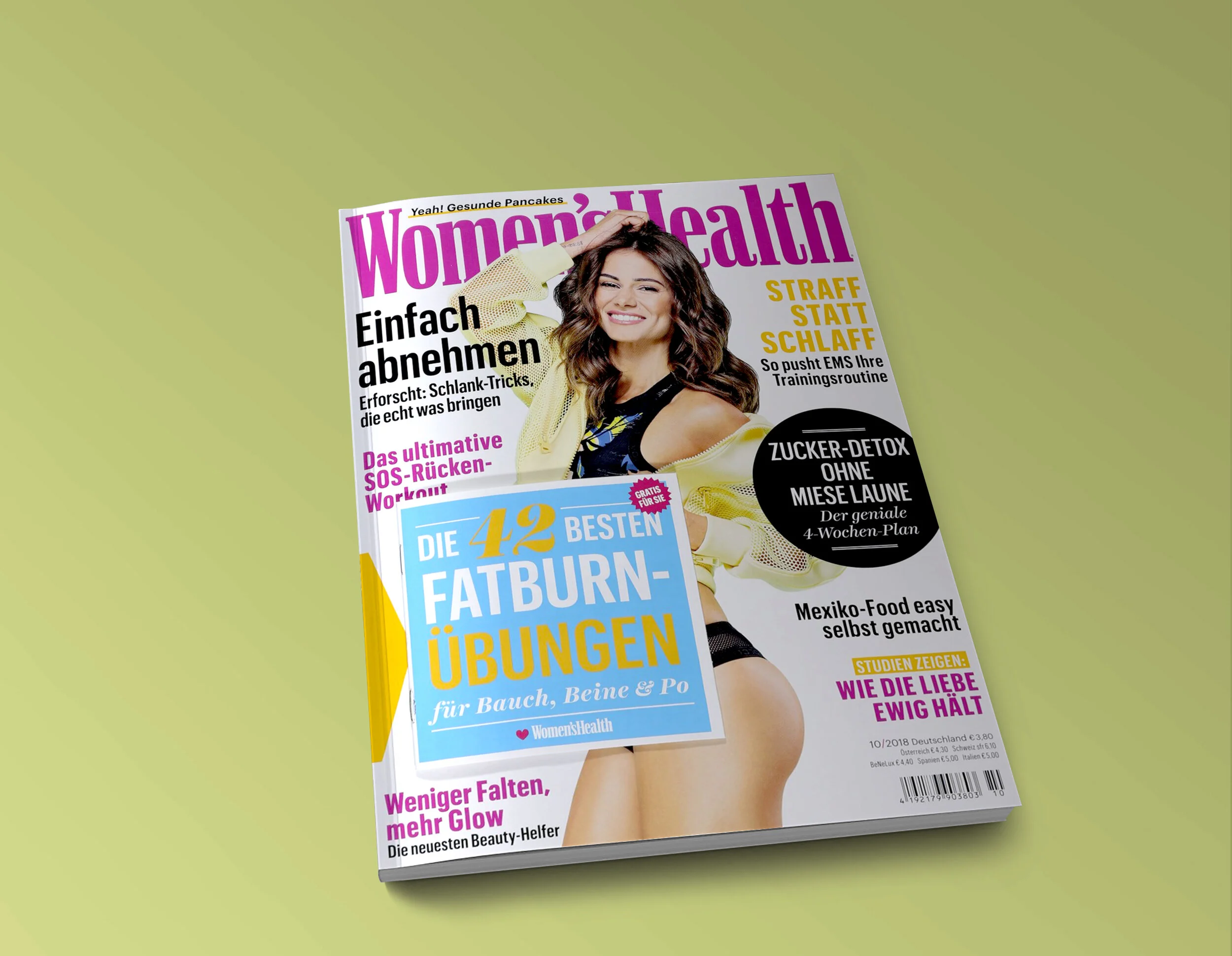 Erstellung von Layouts, Illustrationen und Infografiken für Women´s Health