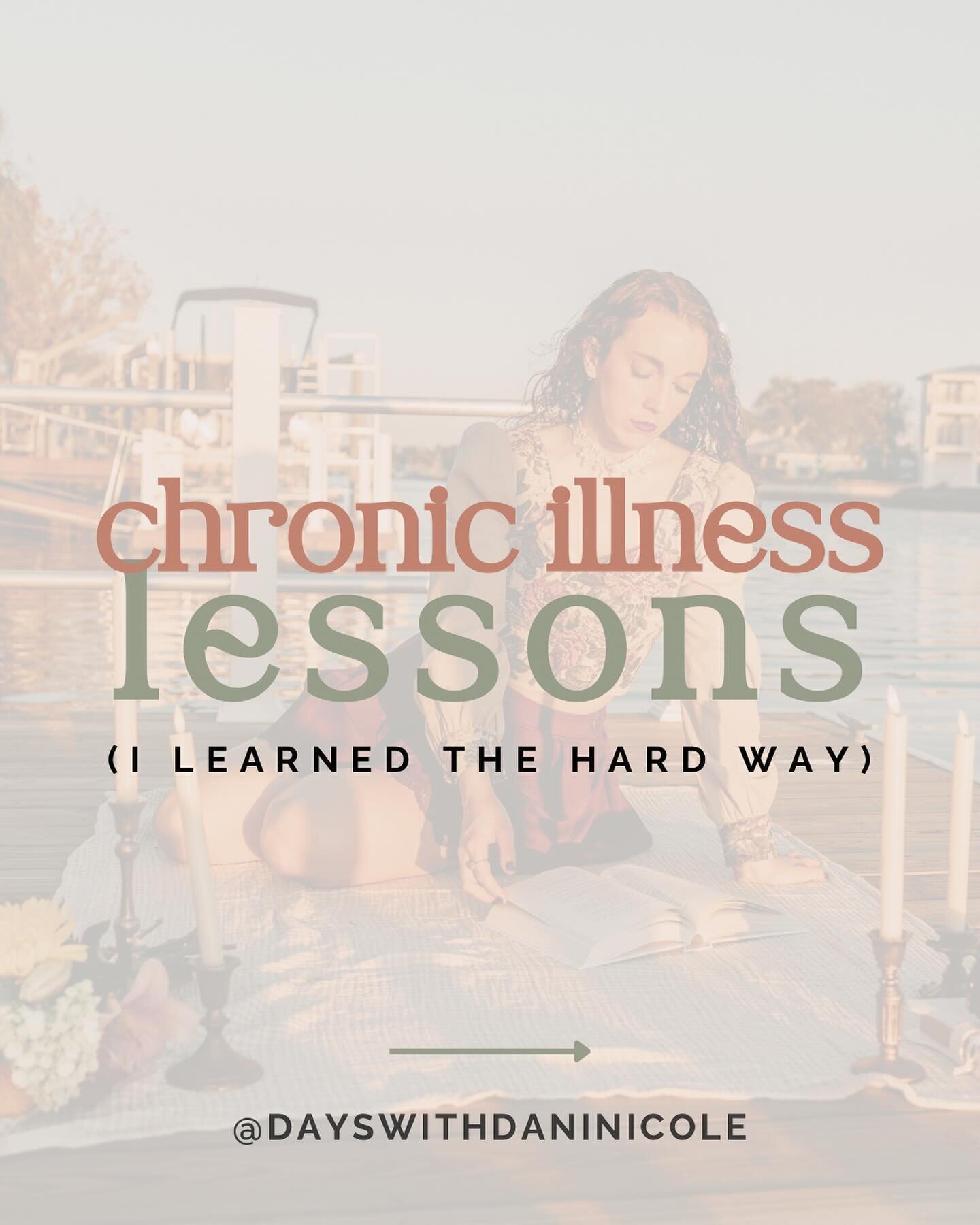 here are the most important lessons i&rsquo;ve  learned the hard way, so hopefully you don&rsquo;t have to ➔

living with a chronic illness presents all sorts of challenges. it can be isolating, and sometimes you might feel like nobody around you und