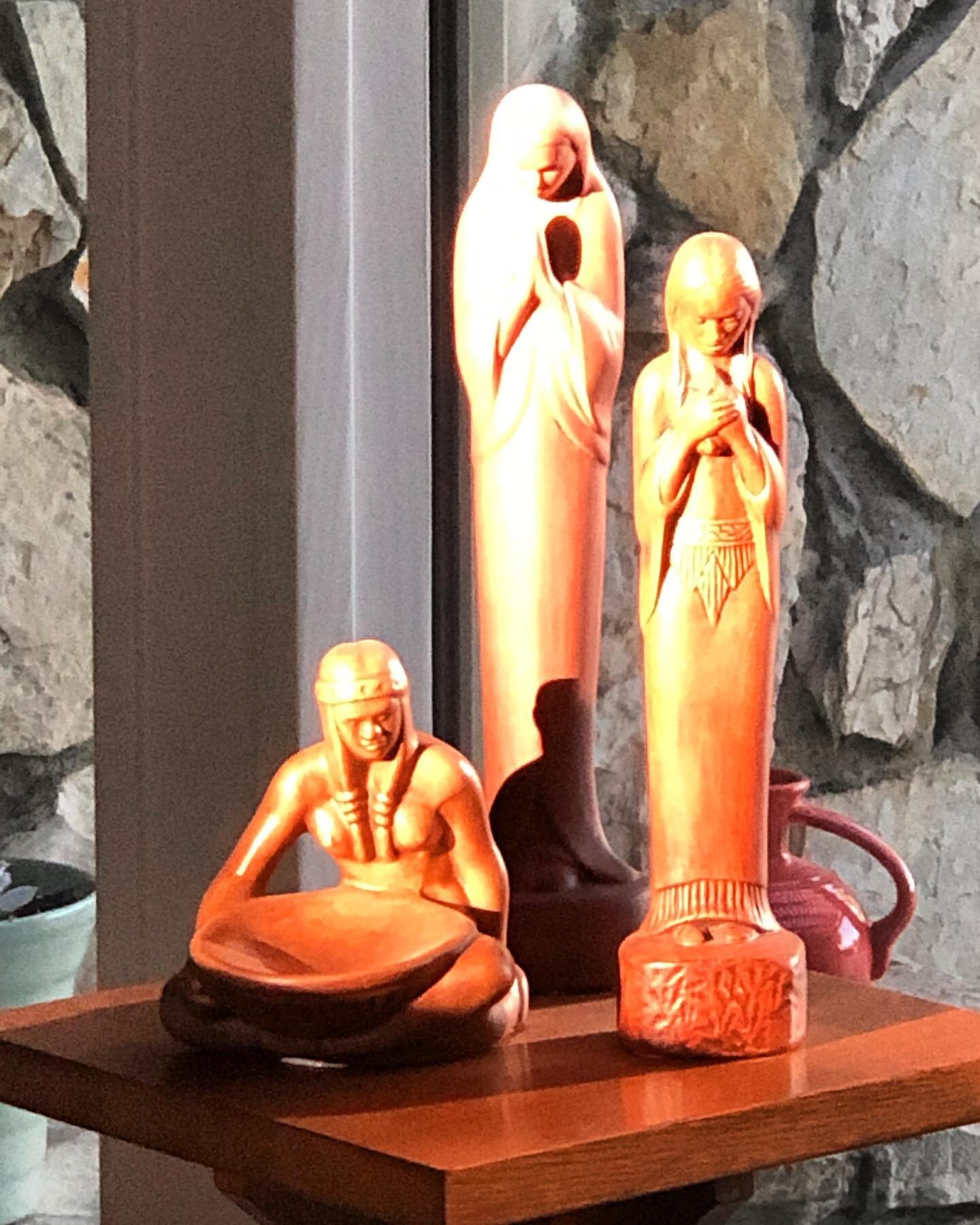 Frankhoma pottery from the 1950&rsquo;s. 🧡🤎🧡