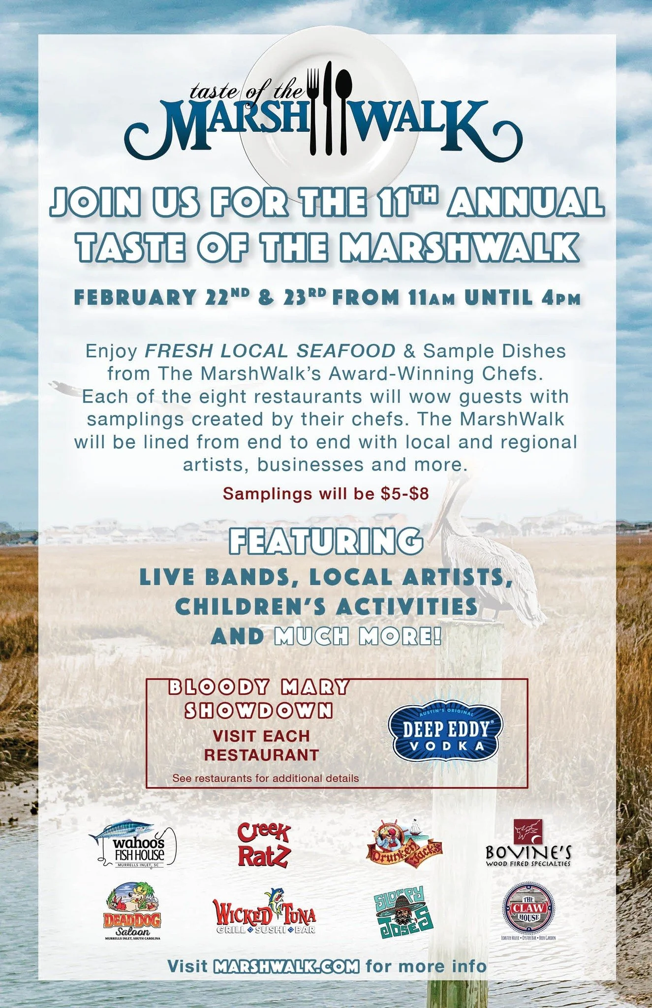 11th Annual Taste of the MarshWalk