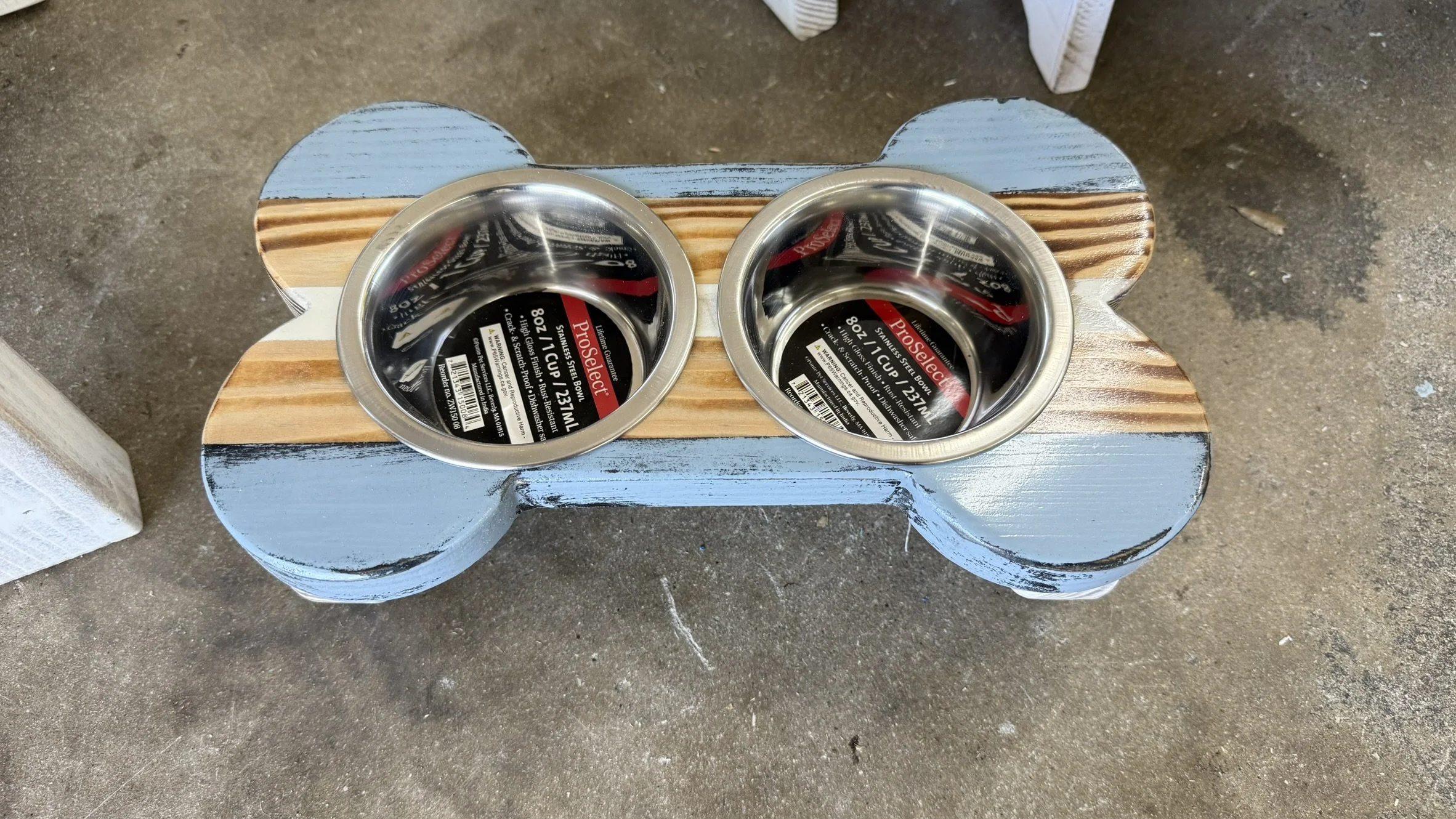 Custom Pet Dish Stand  Dog / Cat