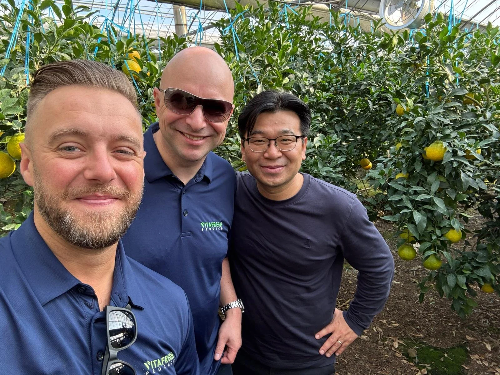 Dan and Harvey in South Korea