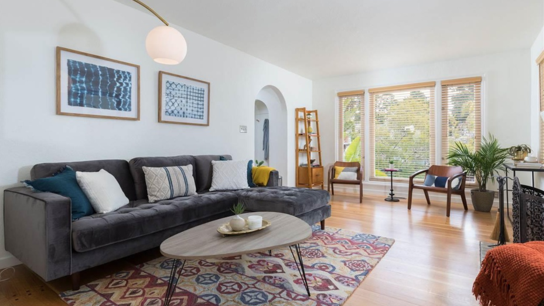 Oakland Meditteranean Bungalow Staging