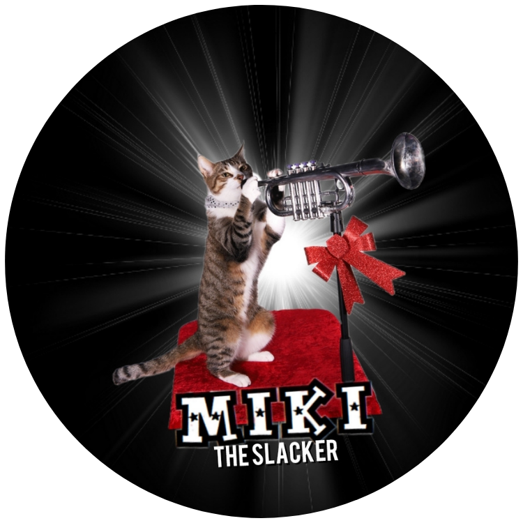 Miki "The Slacker" Button/Magnet