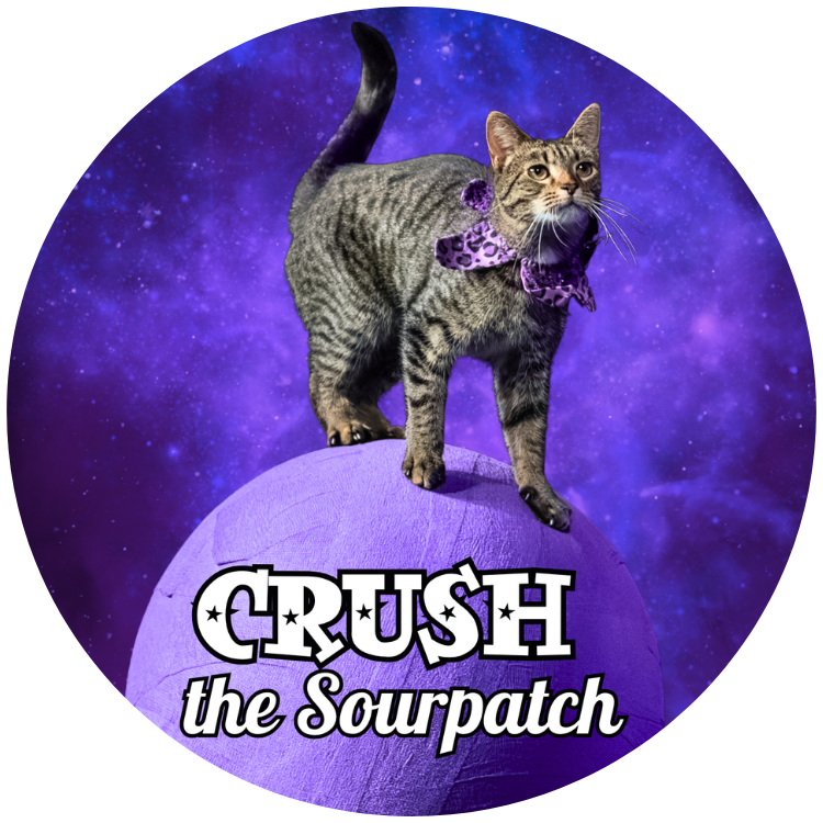 Crush "the Sourpatch" Button/Magnet