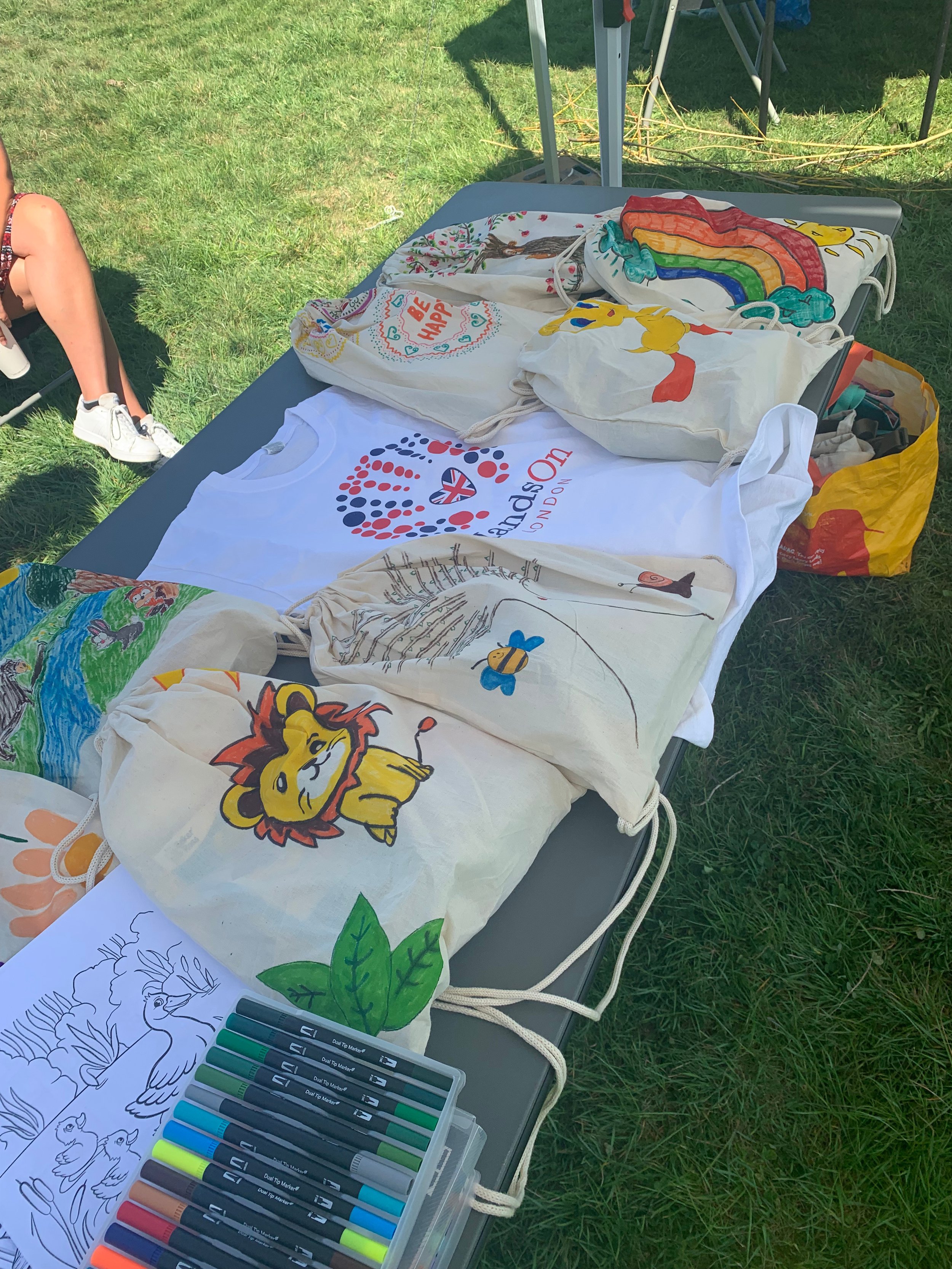 Hands On London with their nature activity bags