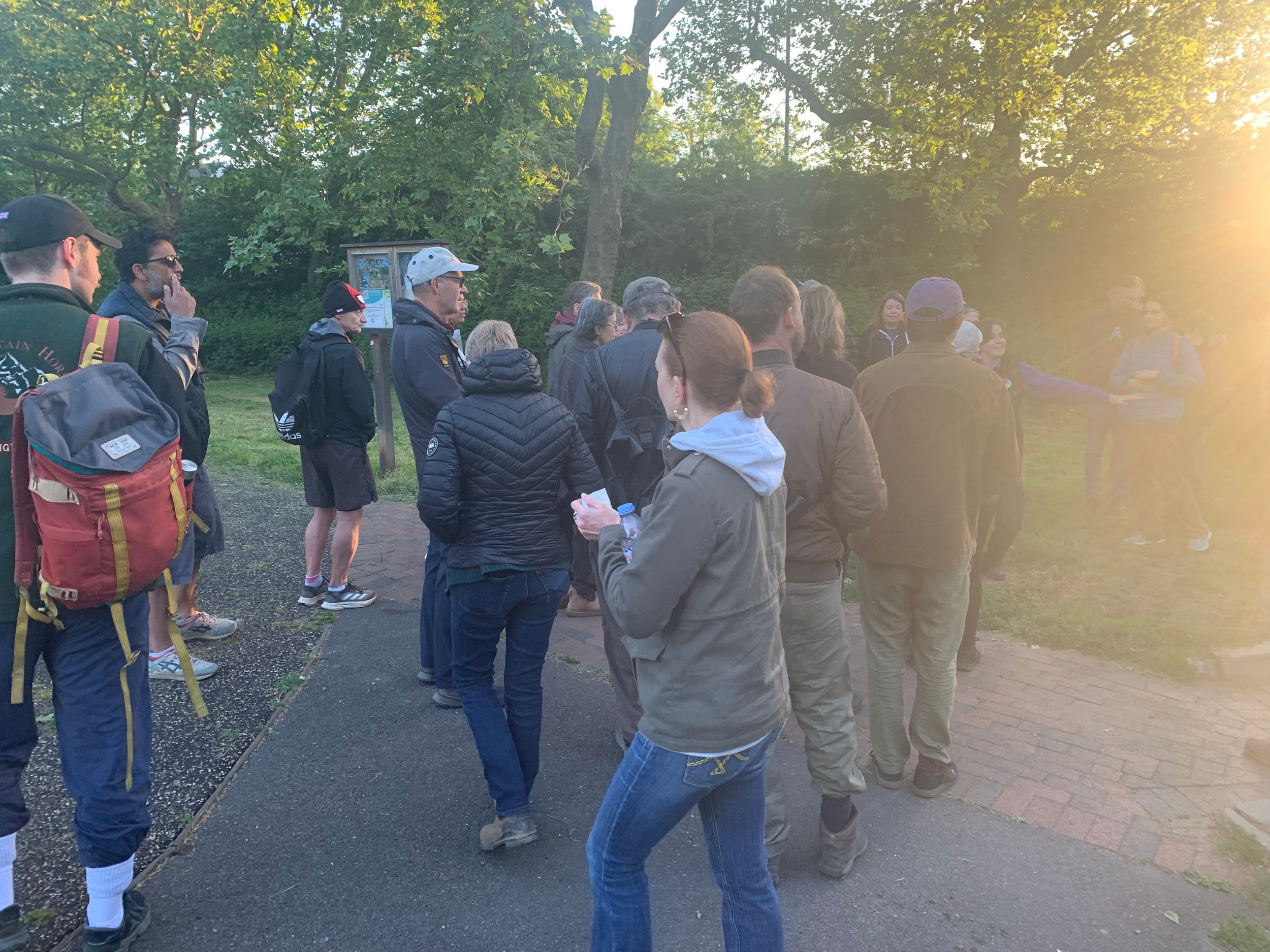 (Almost) crack of dawn with David Lindon