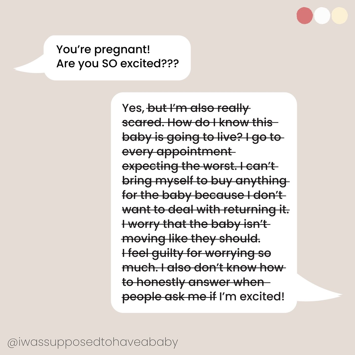 I was given a pregnancy – and my pregnancy was taken away.