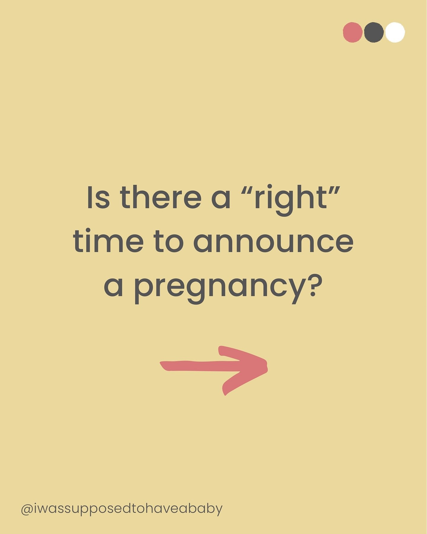 When To Announce A Pregnancy