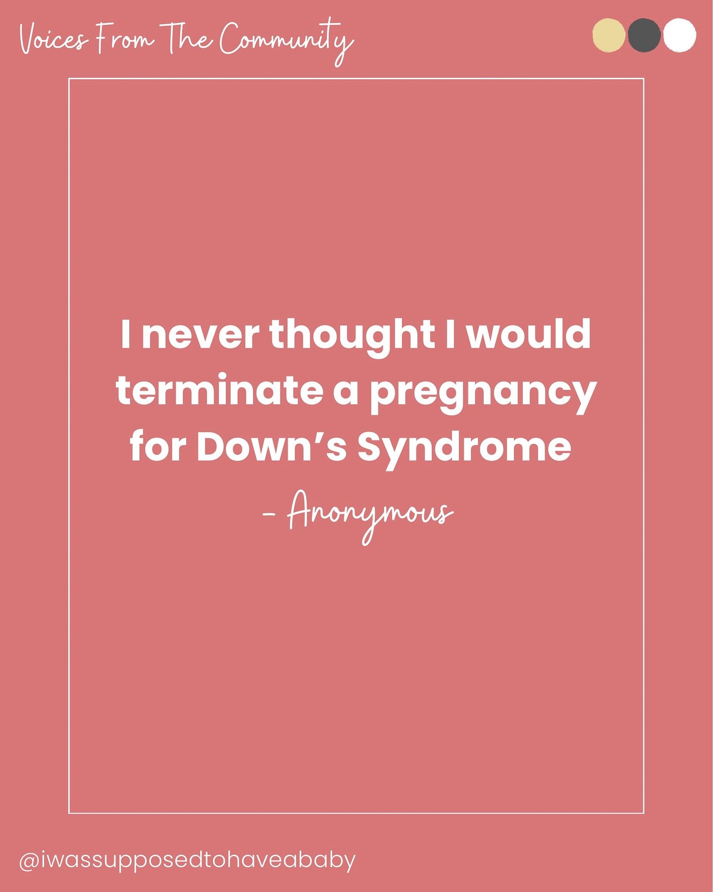 I Never Thought I Would Terminate A Pregnancy for Down’s Syndrome