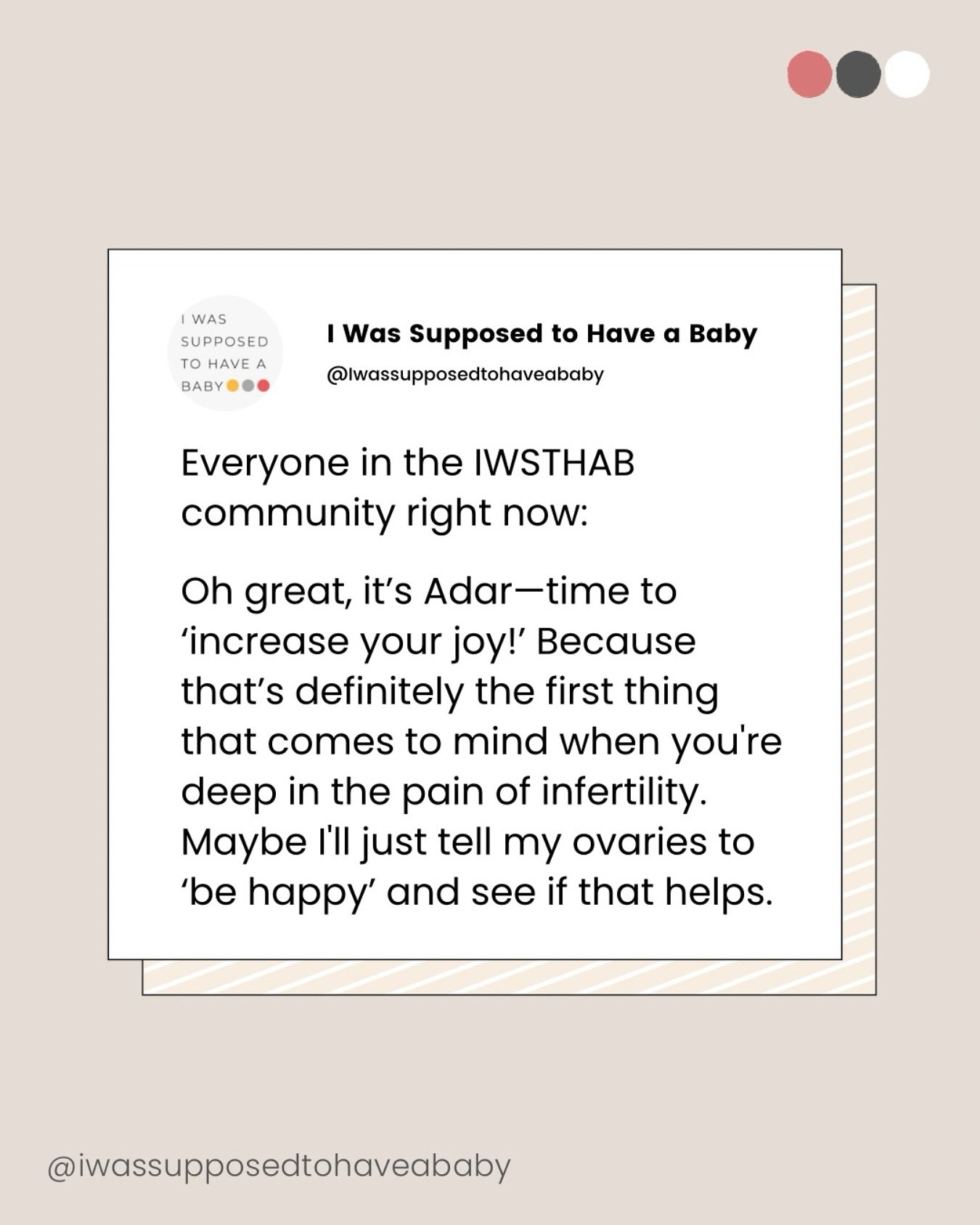 Oh Great, It’s Adar