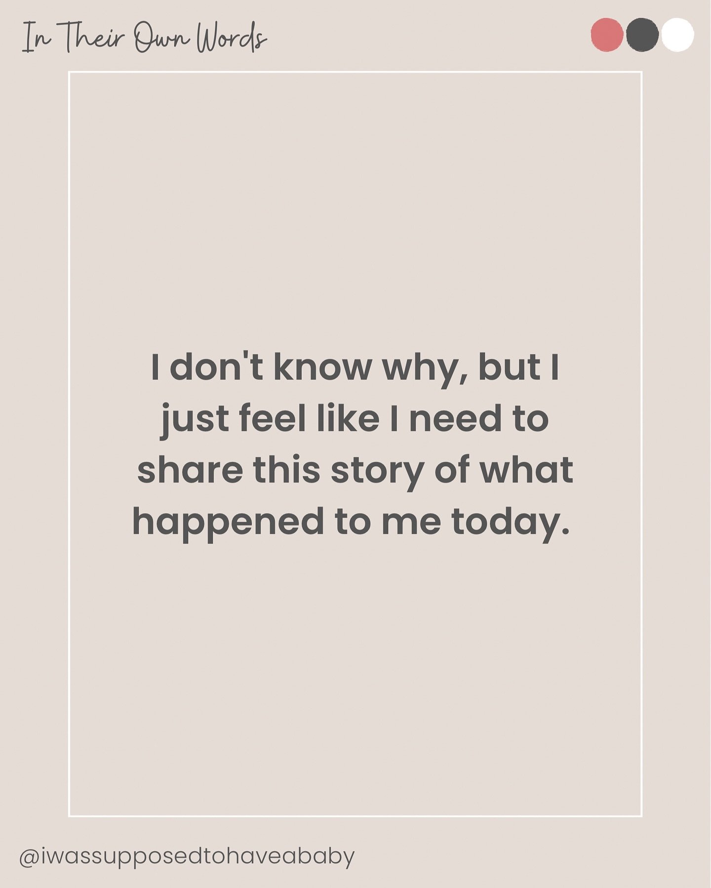 Can&rsquo;t we just buy groceries in peace?? 😖 

Thank you to this follower for sharing. We&rsquo;re so sorry this happened, and we&rsquo;re holding onto your hope with you ❤️