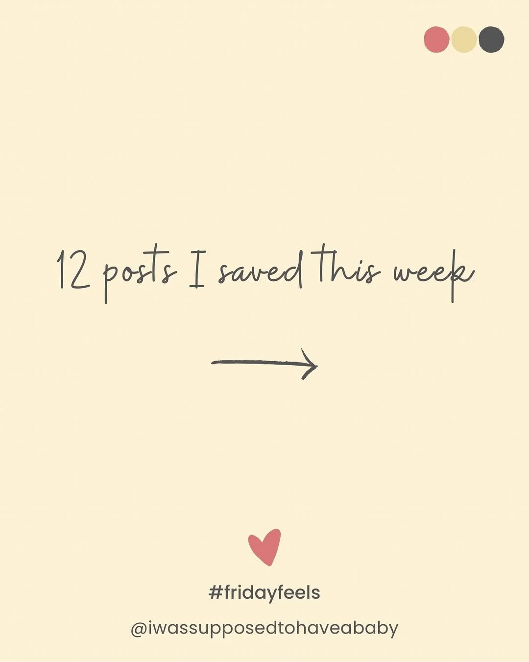 12 posts I saved this week