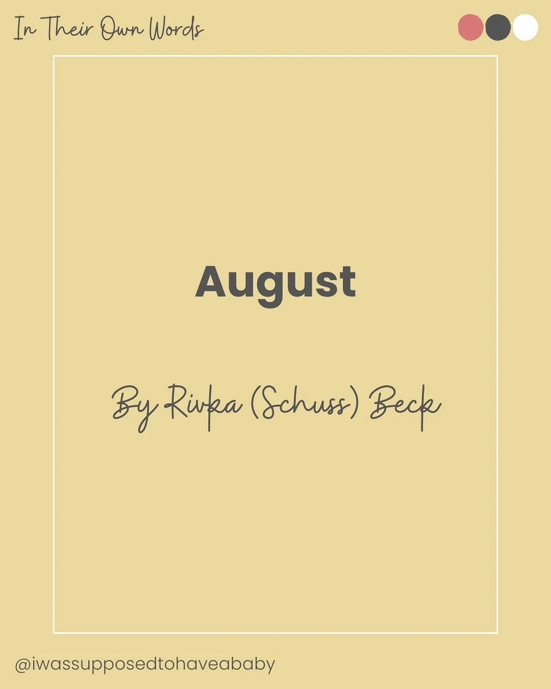 August