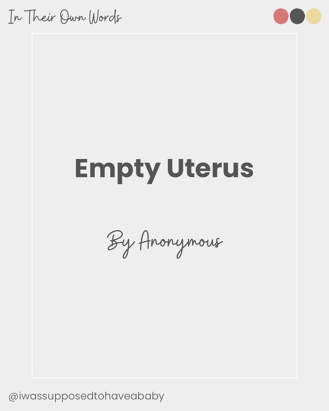 Empty Uterus 