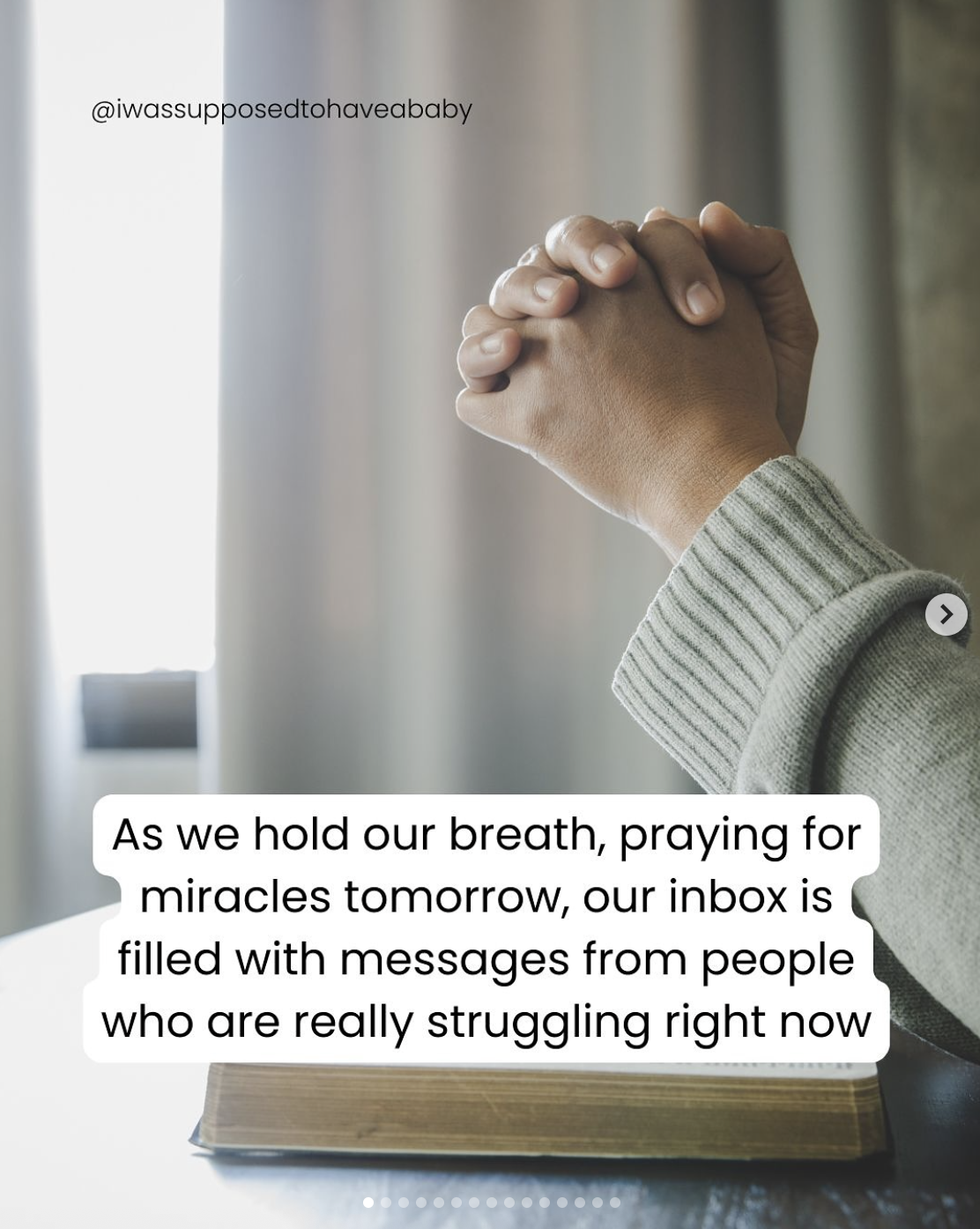 We know how to carry joy and pain