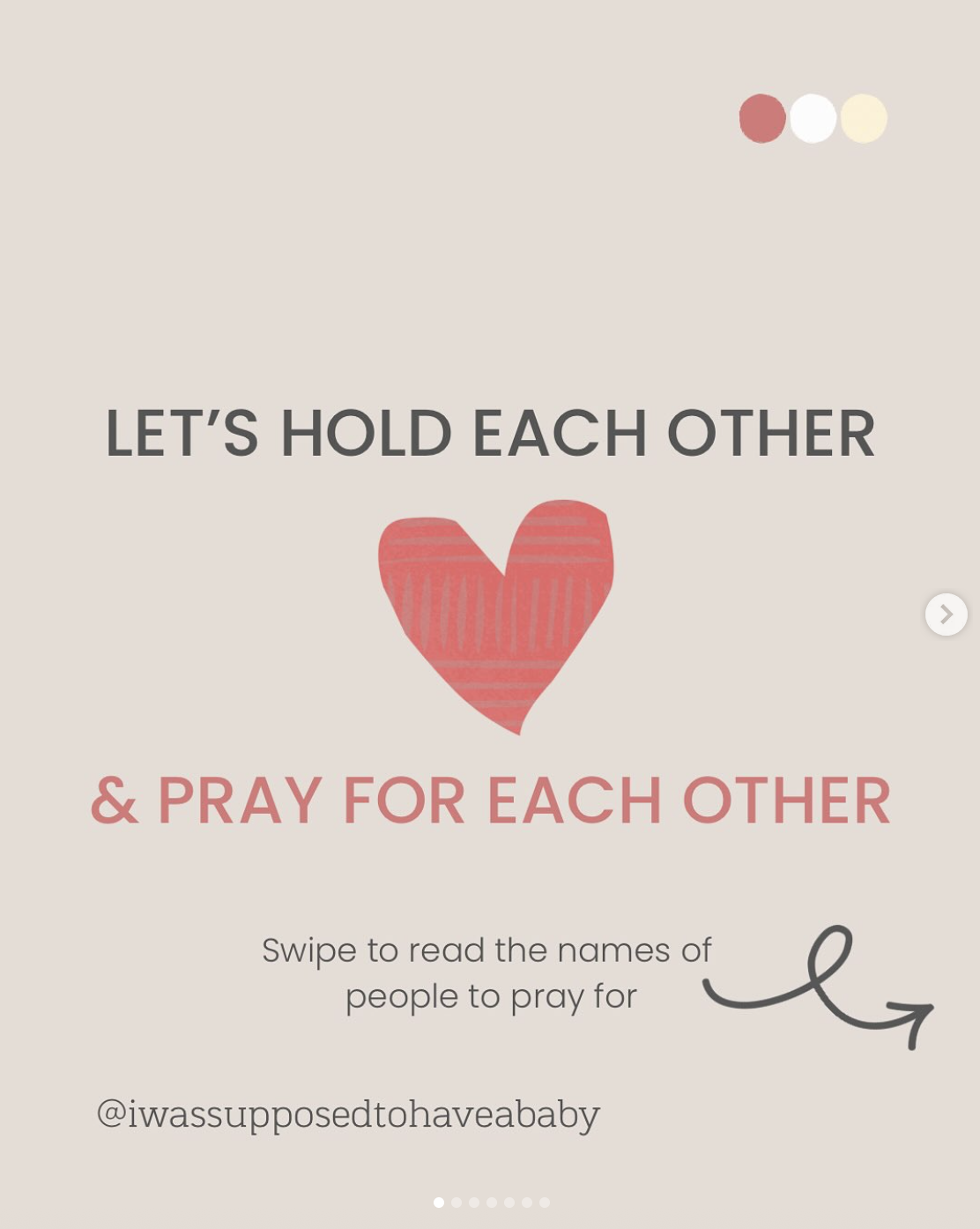 Prayers for each other 