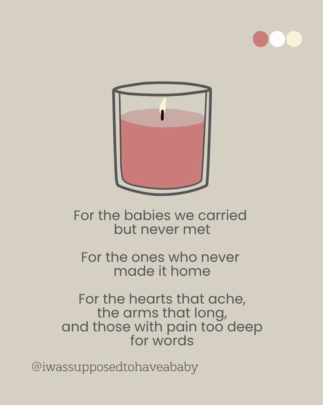 Lighting a Candle for…