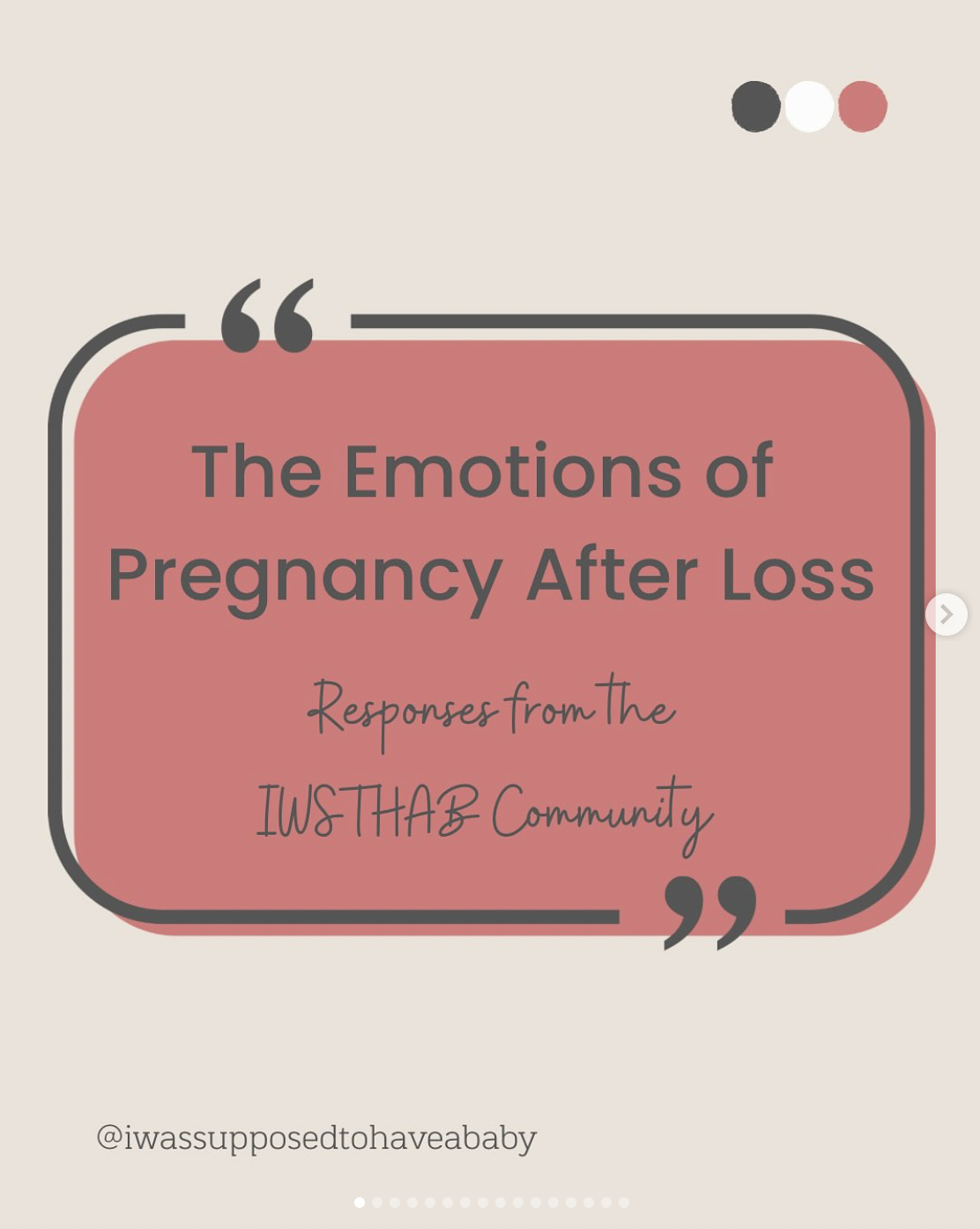 The emotions of pregnancy after loss