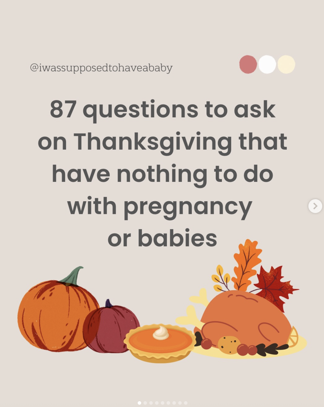 Questions to ask on Thankgiving 
