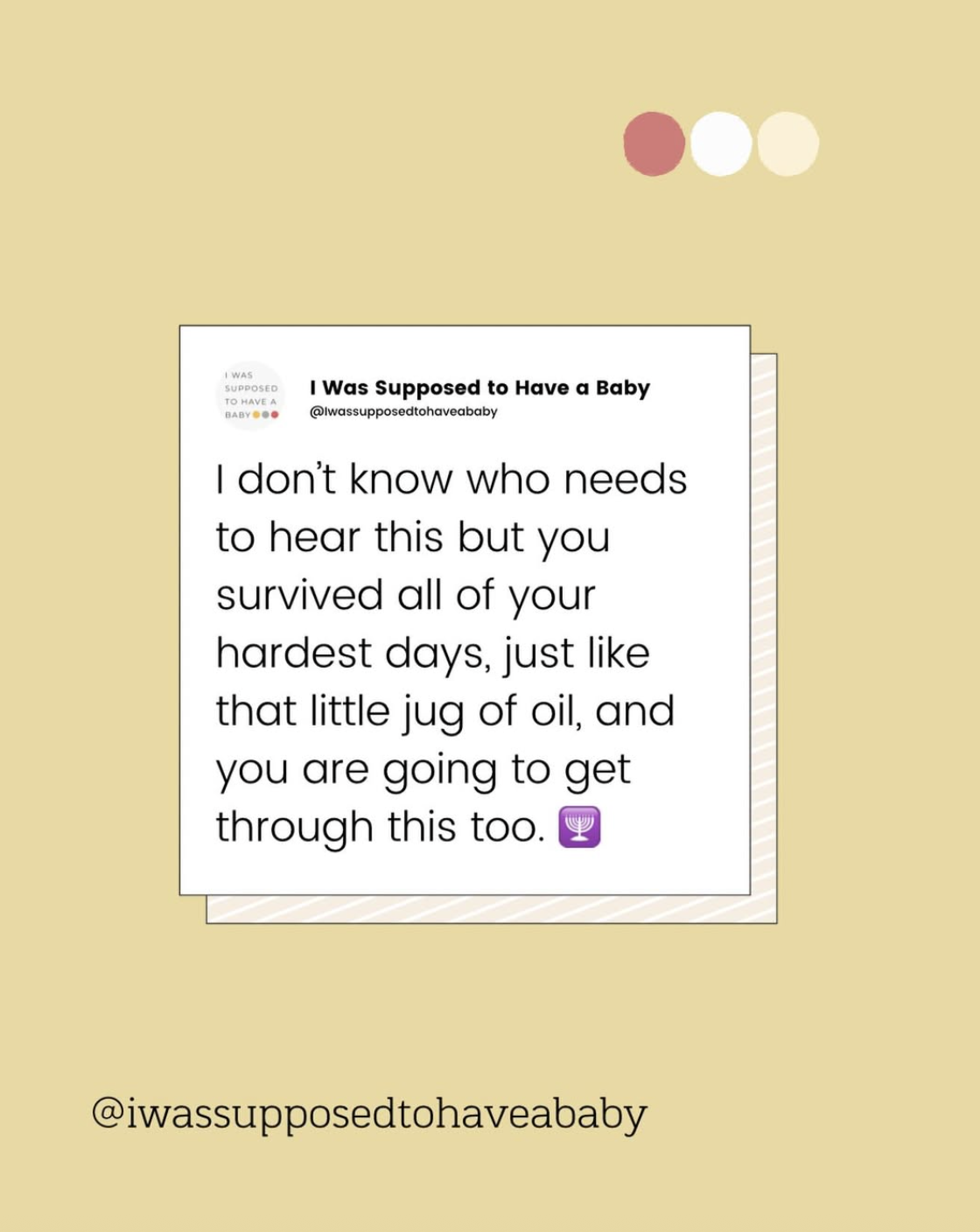 You’re going to get through this!