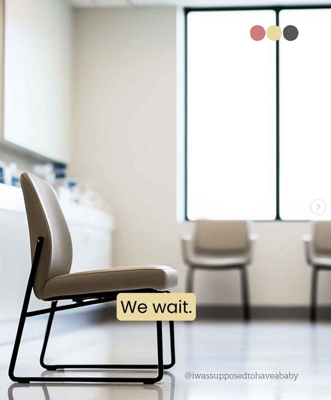 We will wait with you.