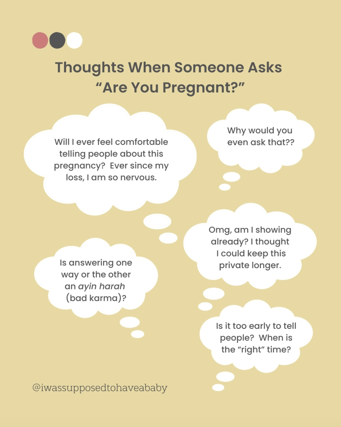 “Are you Pregnant” Question